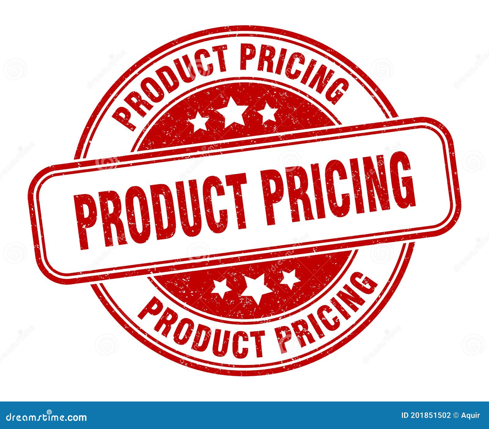 Product Pricing Stamp. Product Pricing Label. Round Grunge Sign Stock Vector Illustration of