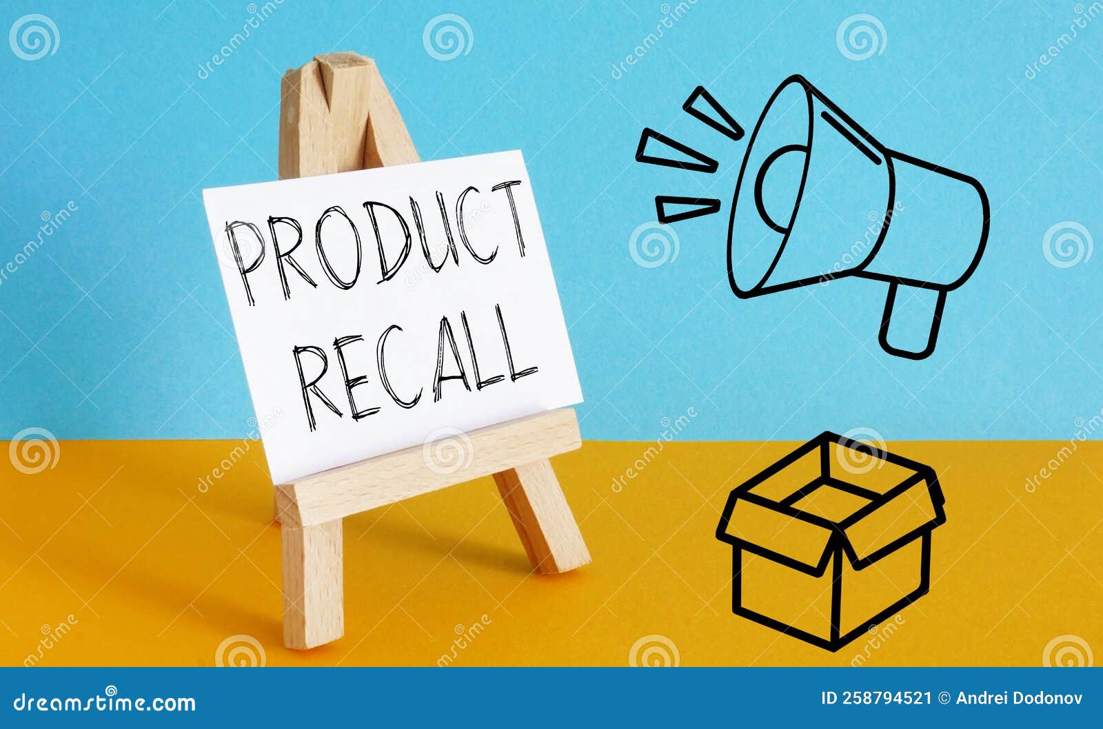 Product Recalls are Shown Using the Text Stock Image Image of quality