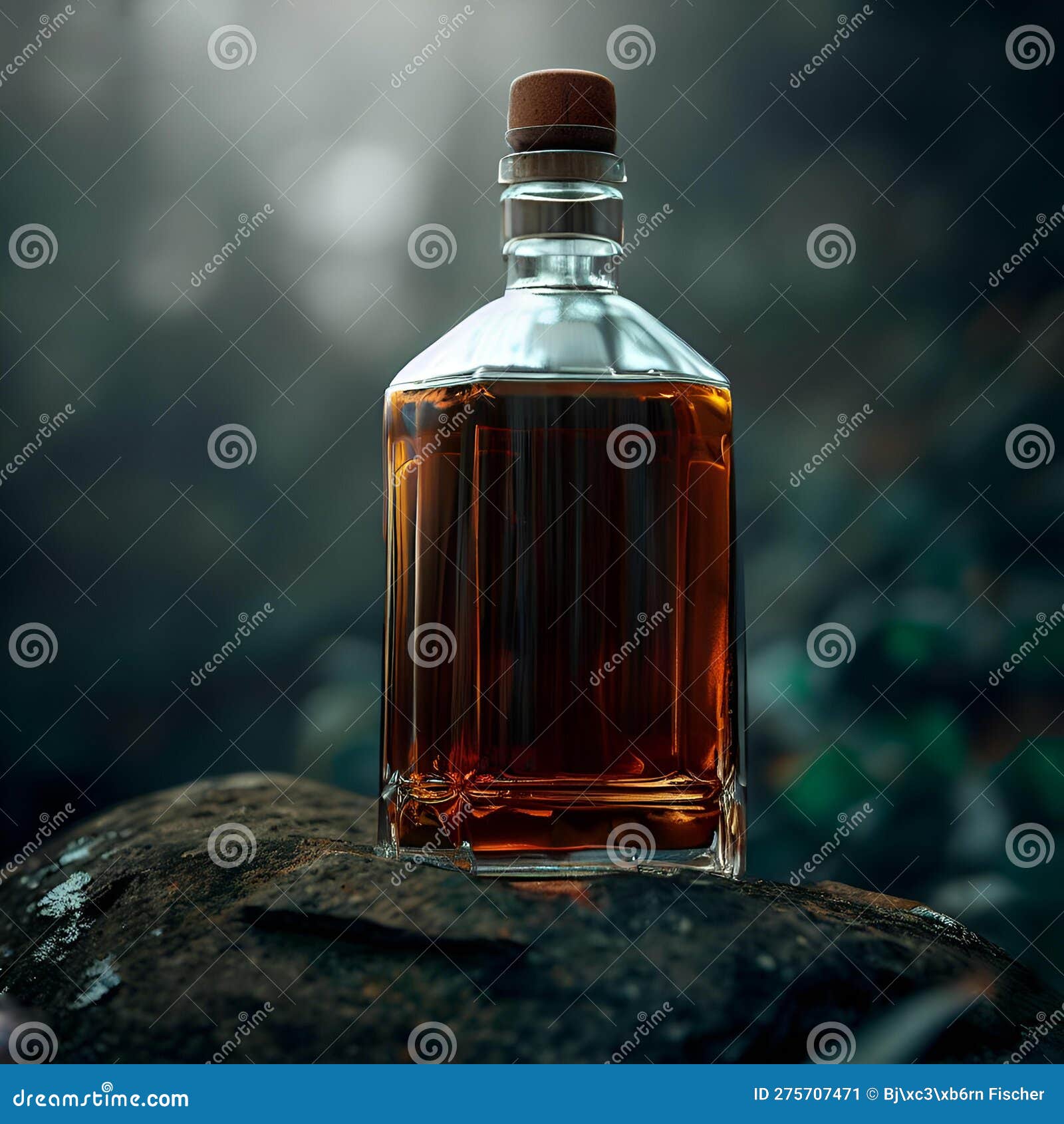 https://thumbs.dreamstime.com/z/product-shot-vintage-whiskey-bottle-standing-rock-forest-no-labels-text-brand-name-275707471.jpg