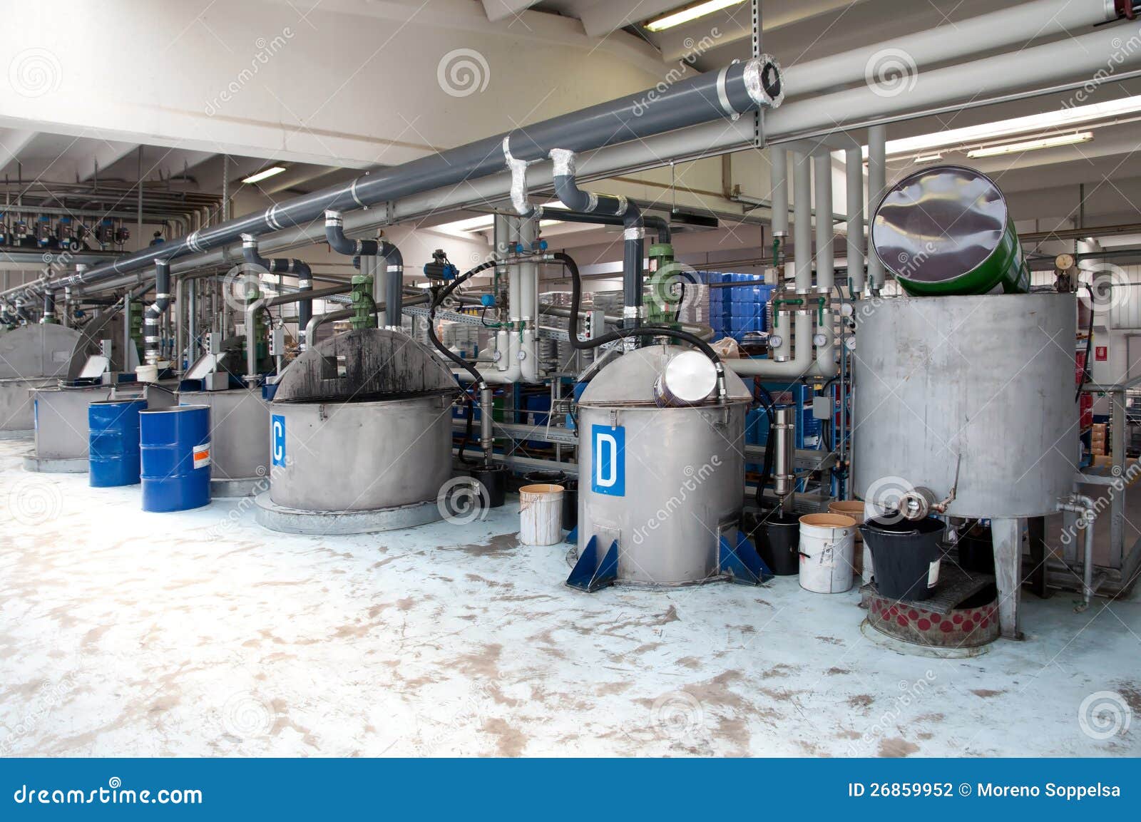 Production of Industrial Oil Stock Photo Image of italian, plant