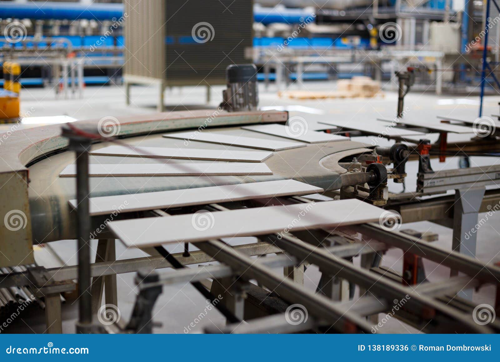 Production Line with Ceramic Tiles Editorial Photo Image of drawbench, background 138189336