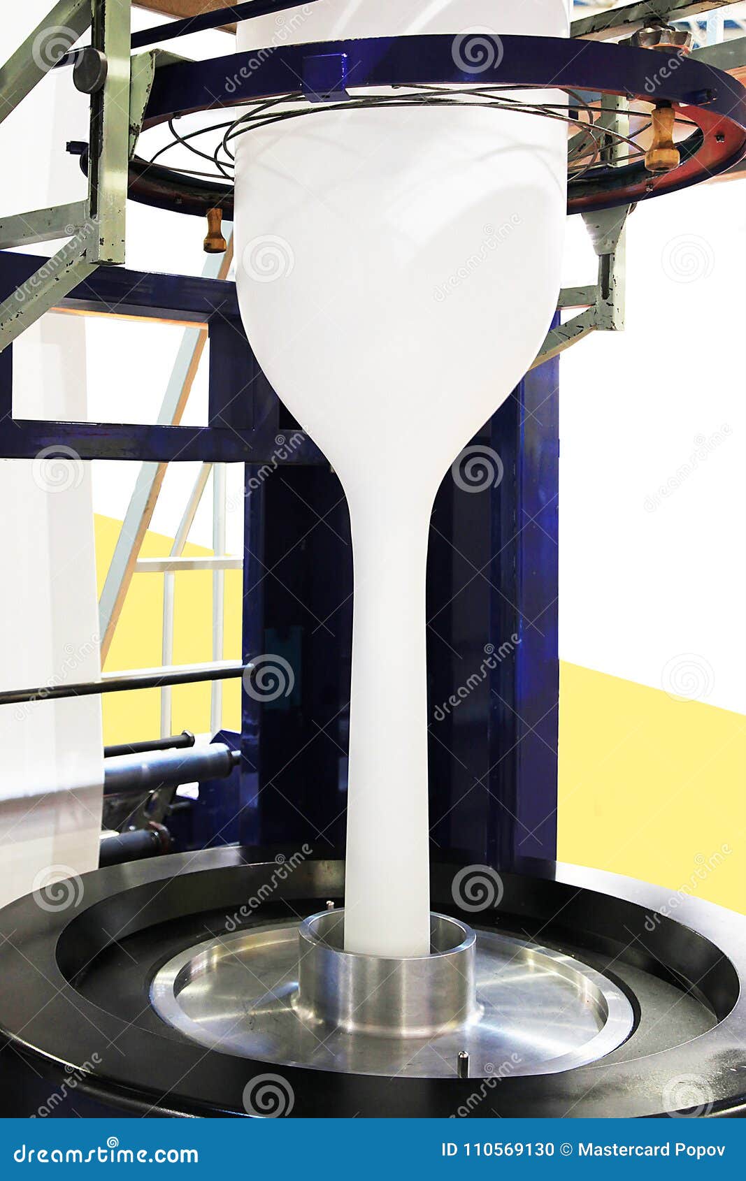 Production plastic bag stock photo. Image of industrial 110569130