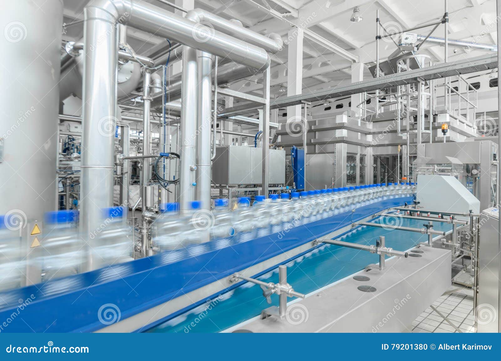 For the Production of Plastic Bottles Factory Stock Photo Image of