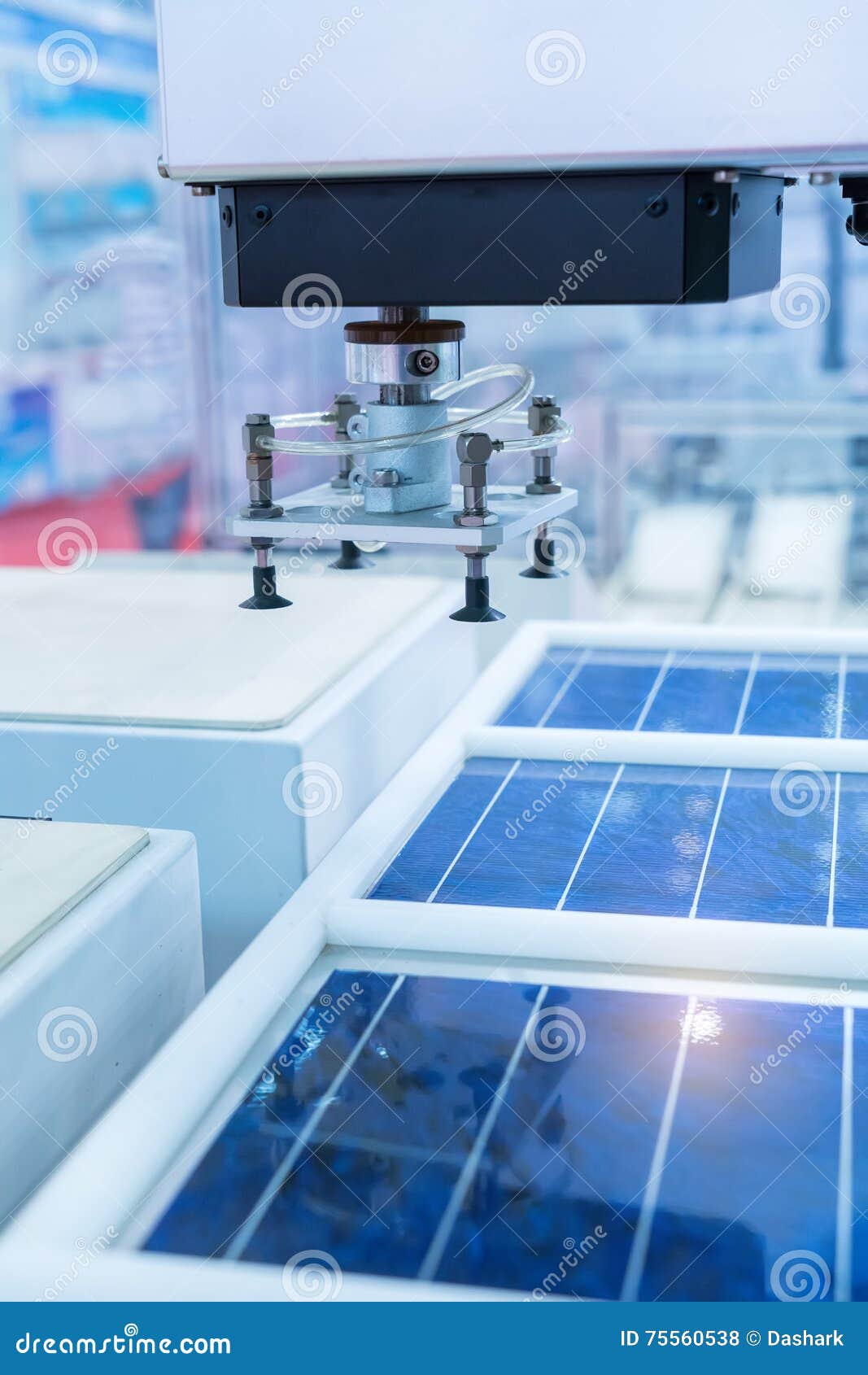 production of solar panels