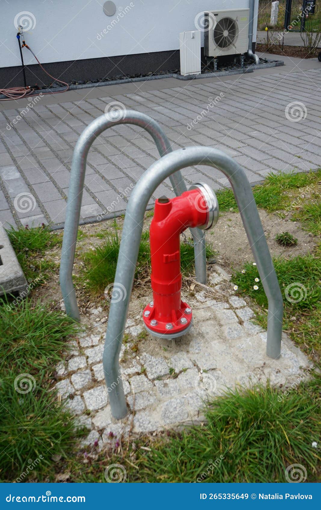 Fire Water Suction Connection in Berlin, Germany Stock Image Image of