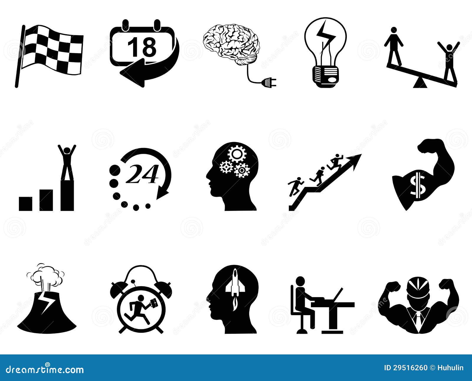 volcano symbol 29516260  Stock Photo Productive Work At Icons Image: