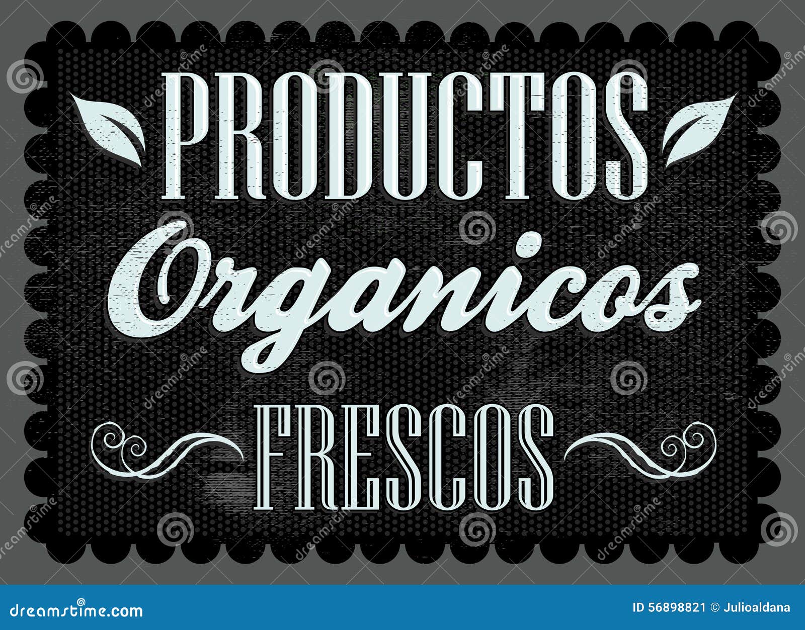 productos organicos frescos - fresh organic products spanish text