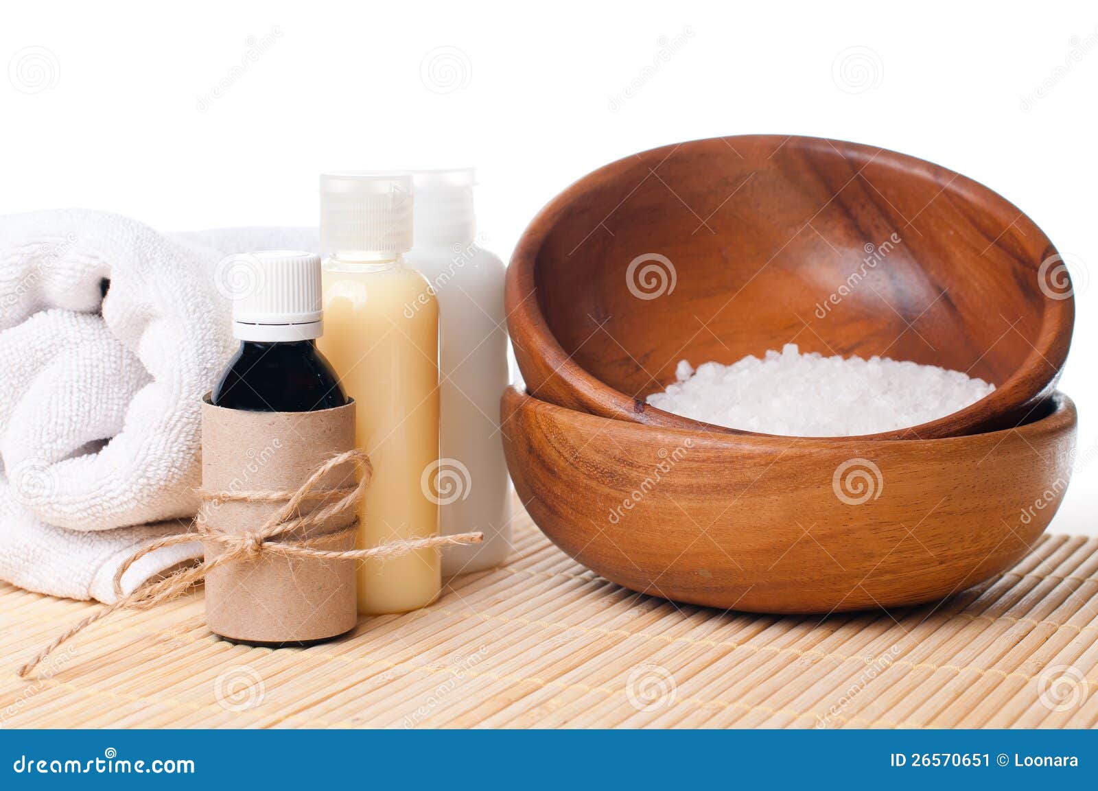 Products for Spa, Body Care and Hygiene Stock Image Image of products