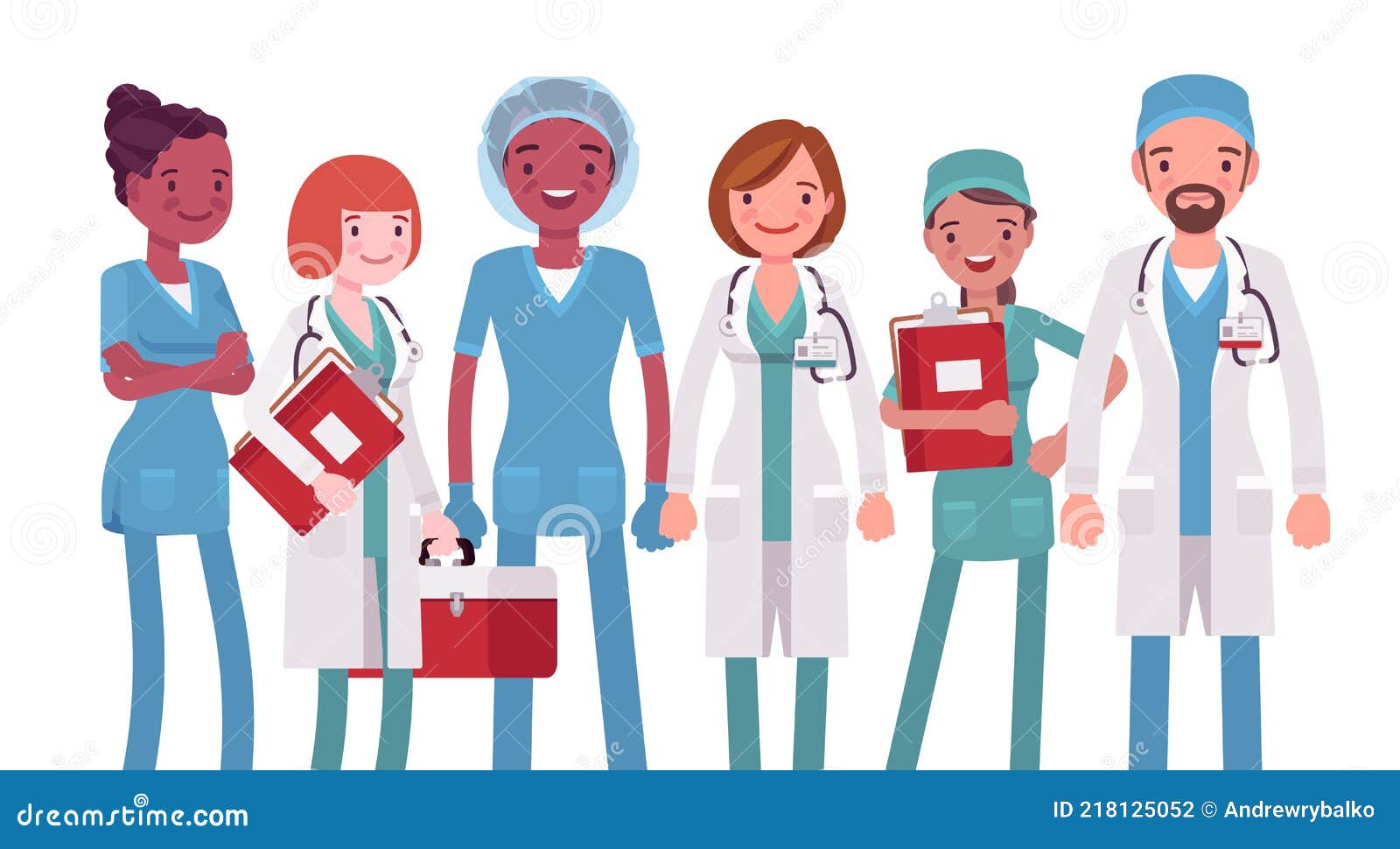 Profesionales Médicos Clínica Médicos Enfermeras Trabajadores Hospitalarios Técnicos De Urgencias Ilustración del Vector - Ilustración de plano, personal: 218125052 Profesionales Médicos Clínica Médicos Enfermeras Trabajadores Hospitalarios Técnicos De Urgencias Ilustración del Vector - Ilustración de plano, personal: 218125052