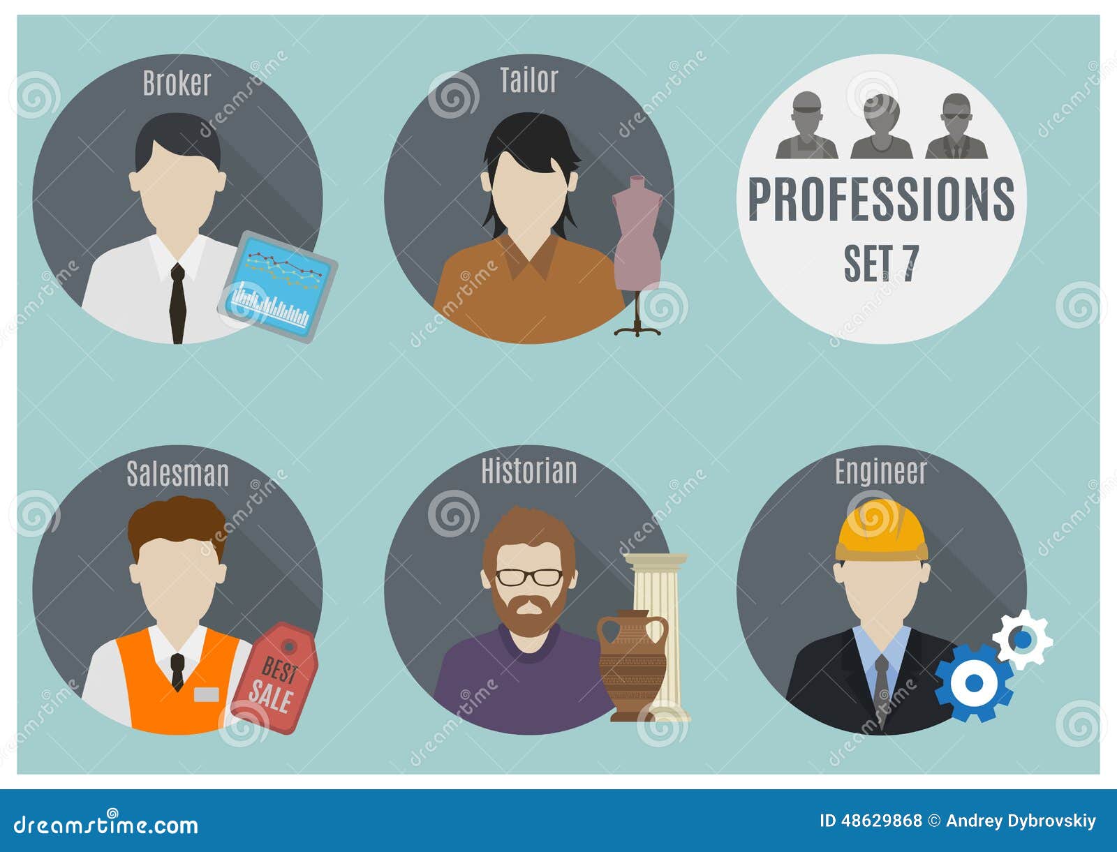 profession people. set 7