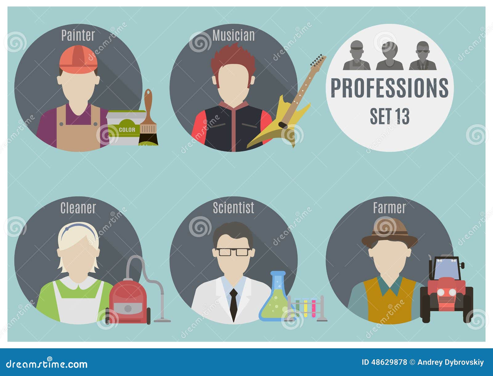 profession people. set 13
