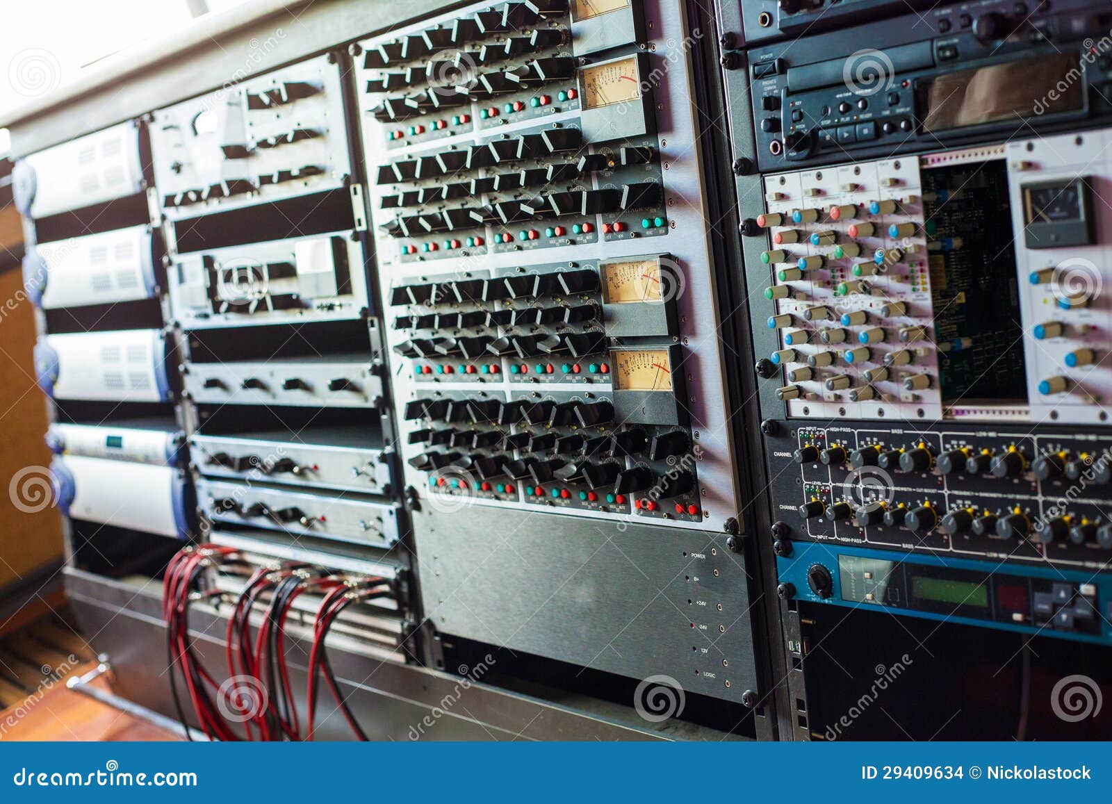 Professional Audio Equipment Stock Photo Image of input, broadcast