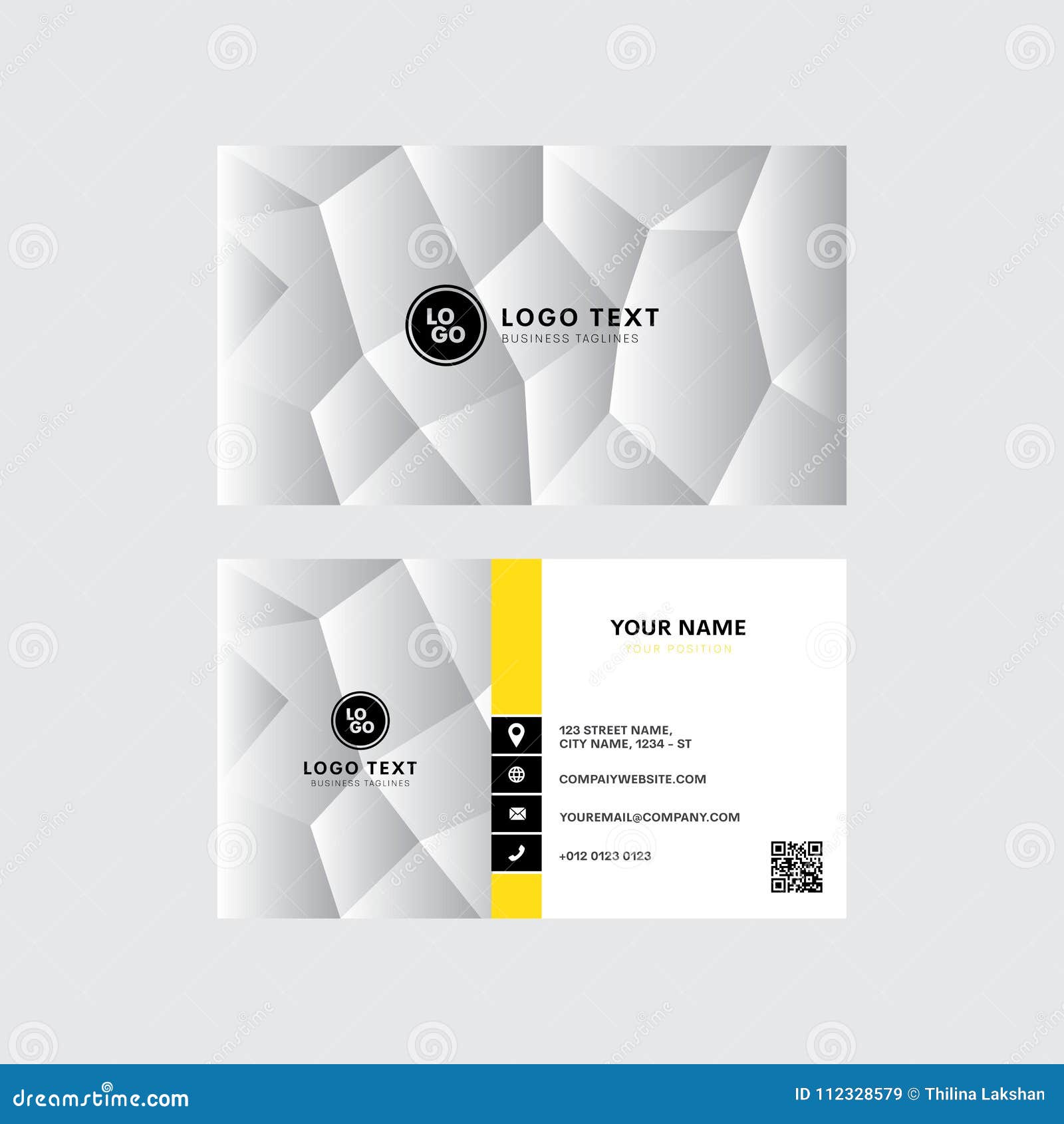 Professional Business Card Vector Design, Invitation Card Template Intended For Professional Business Card Templates Free Download