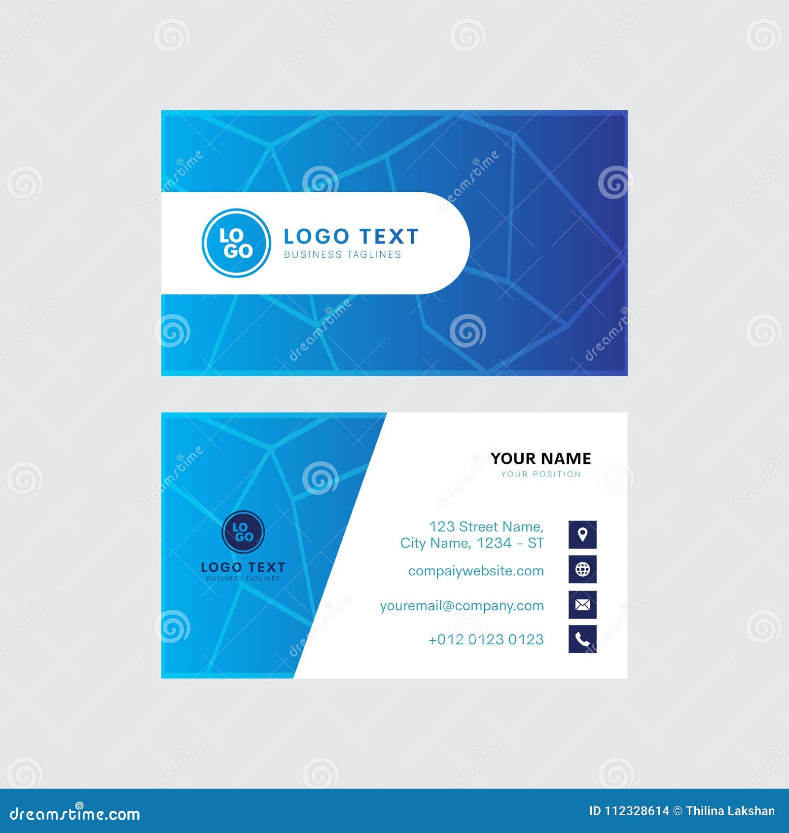 Professional Business Card Vector Design, Invitation Card Template Regarding Seminar Invitation Card Template