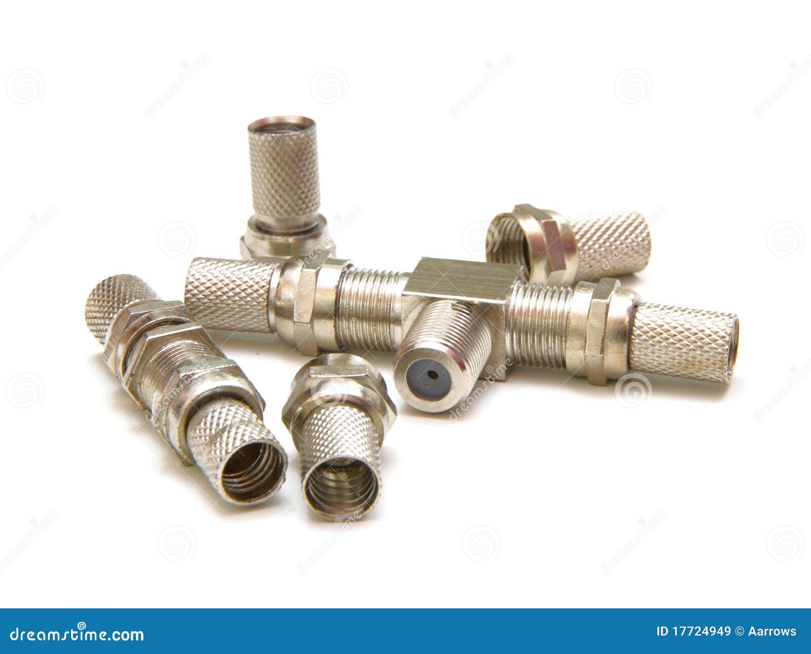 Professional Cable Tv Connectors Stock Image Image of demand
