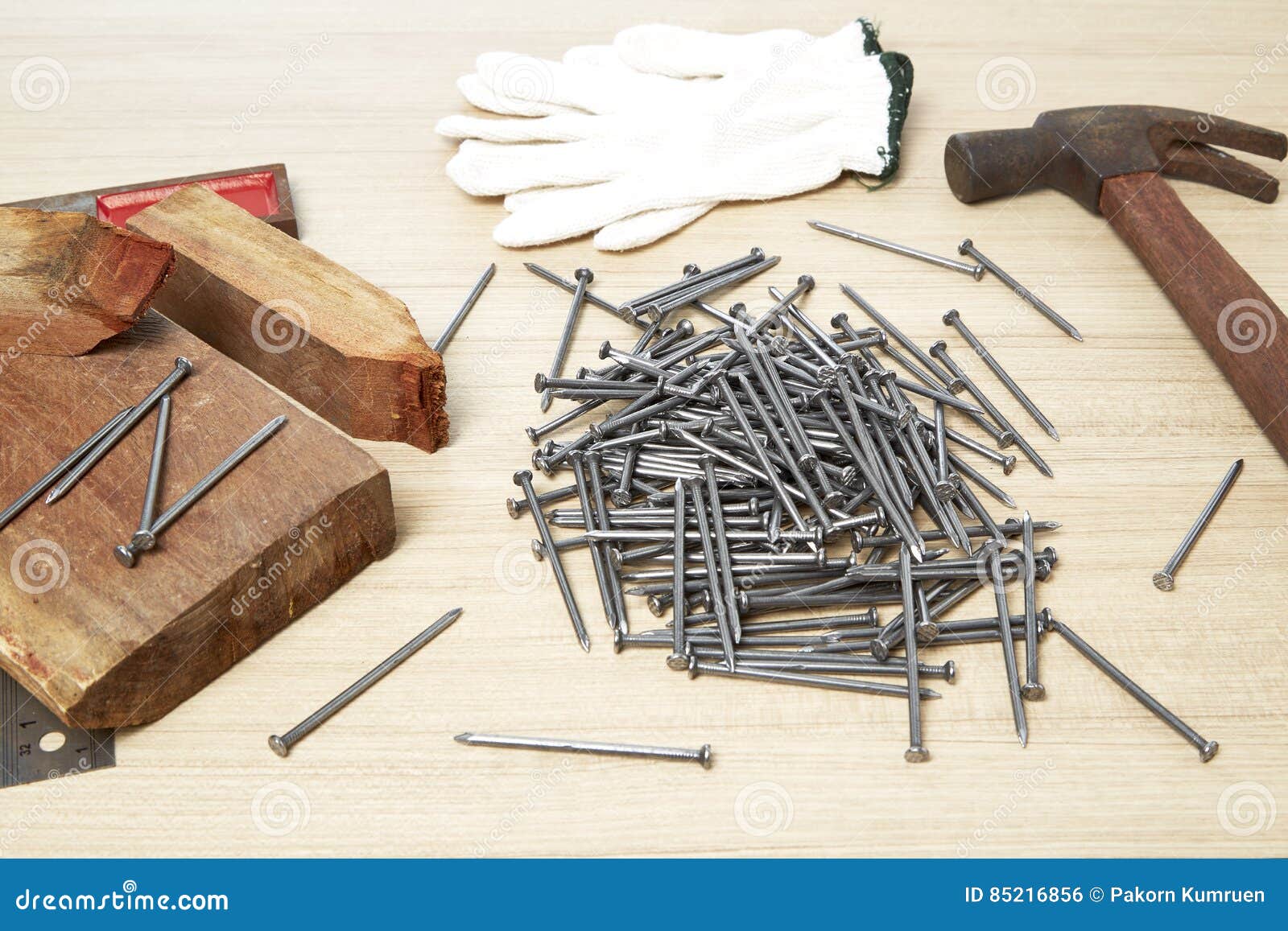Professional Carpentry Equipment Stock Photo Image of shot