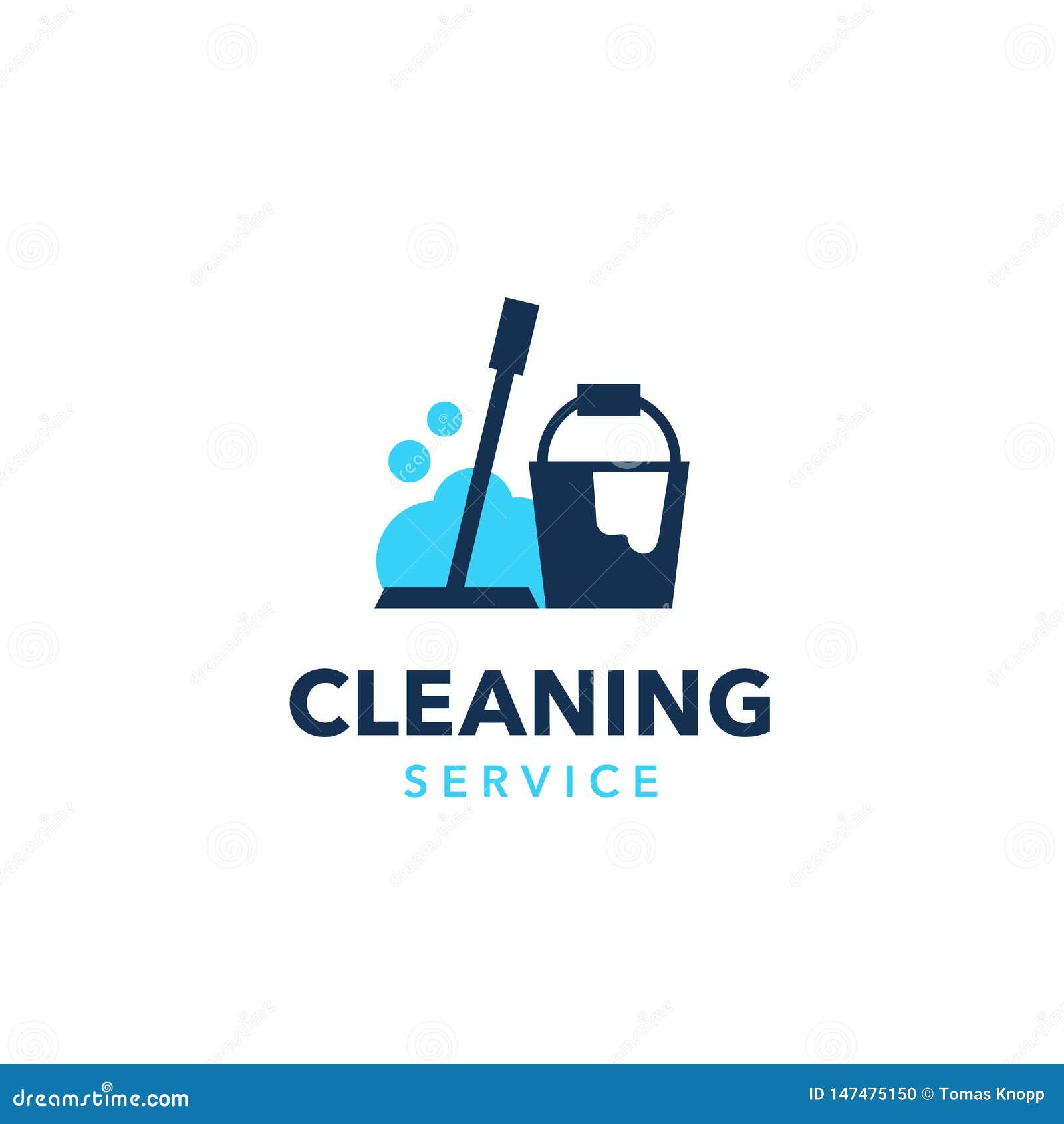 cleaning service logo