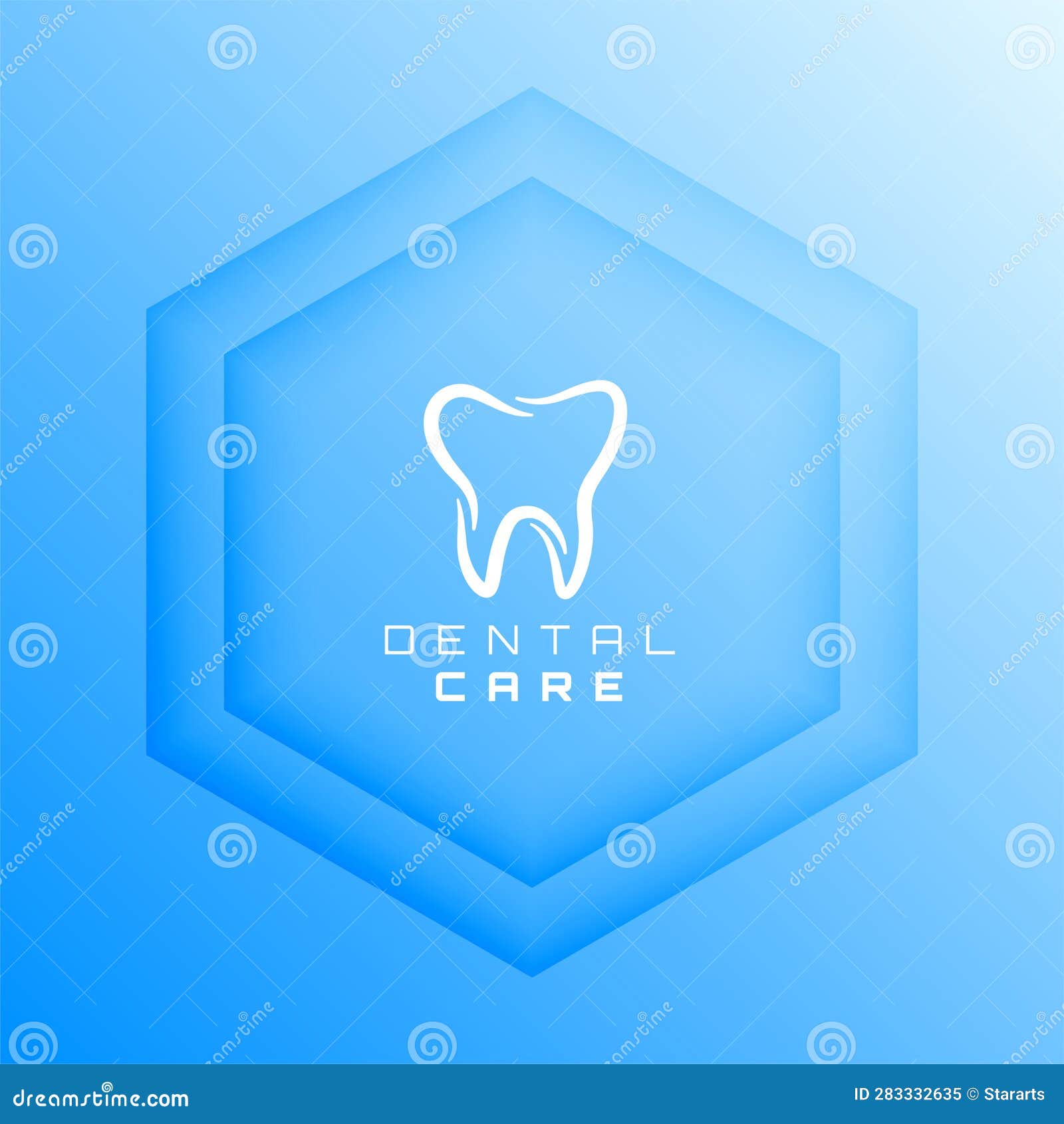 Professional Dental Clinic Logo Template for Tooth Alignment Stock