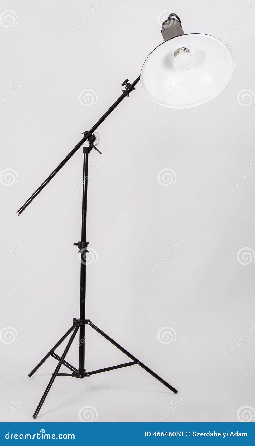 Professional Flashlight on Tripod Stock Image Image of business