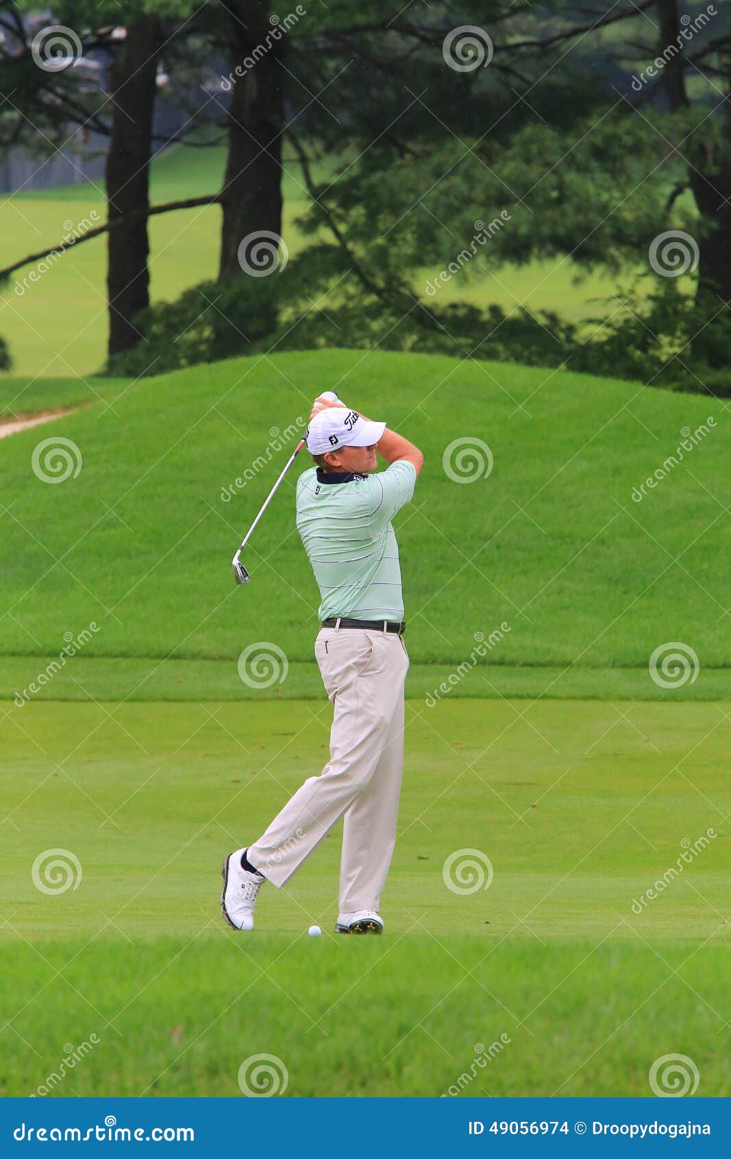 Professional Golfer Steve Stricker Editorial Stock Image - Image of ...