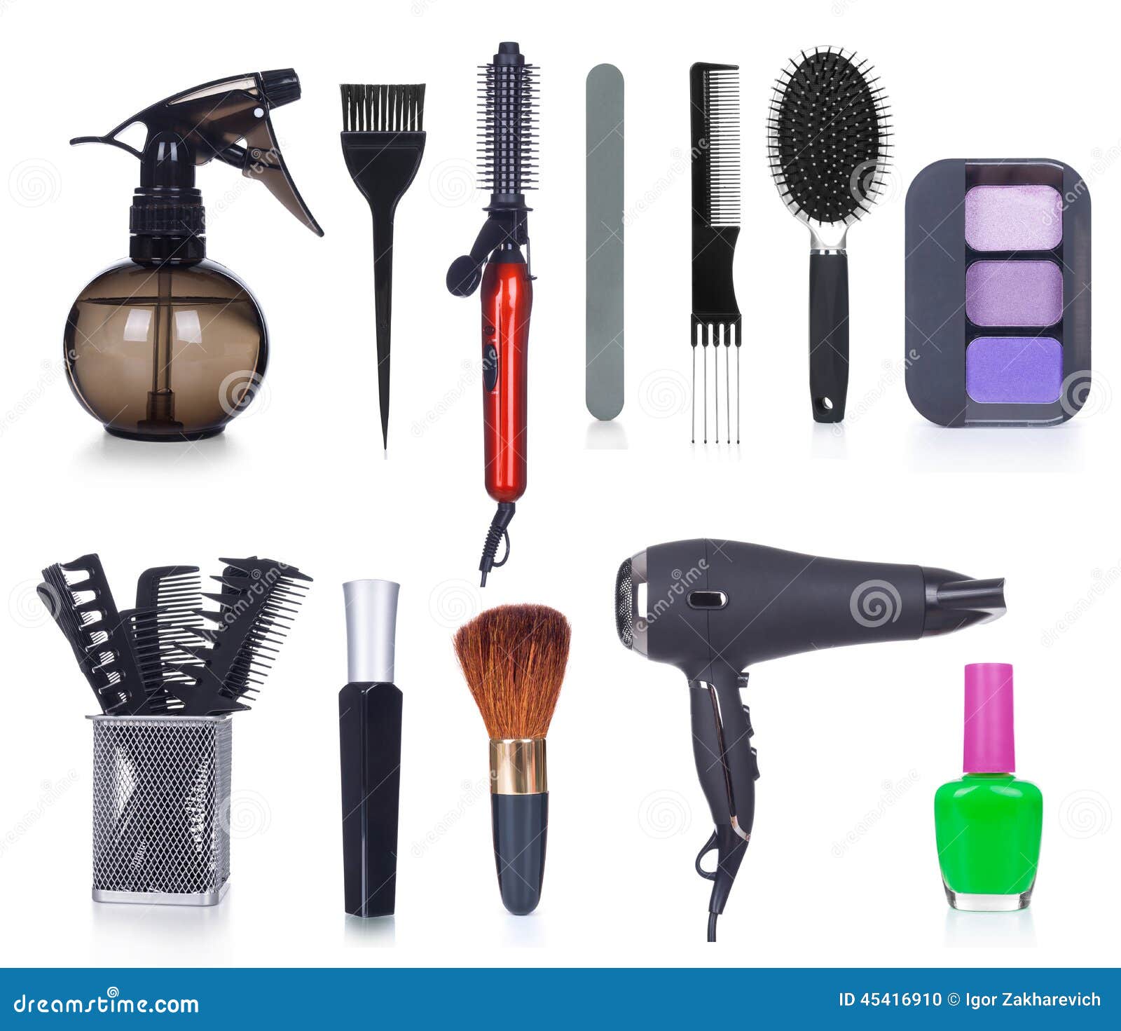 Professional Hairdresser Tools, Stock Photo Image of hairdresser