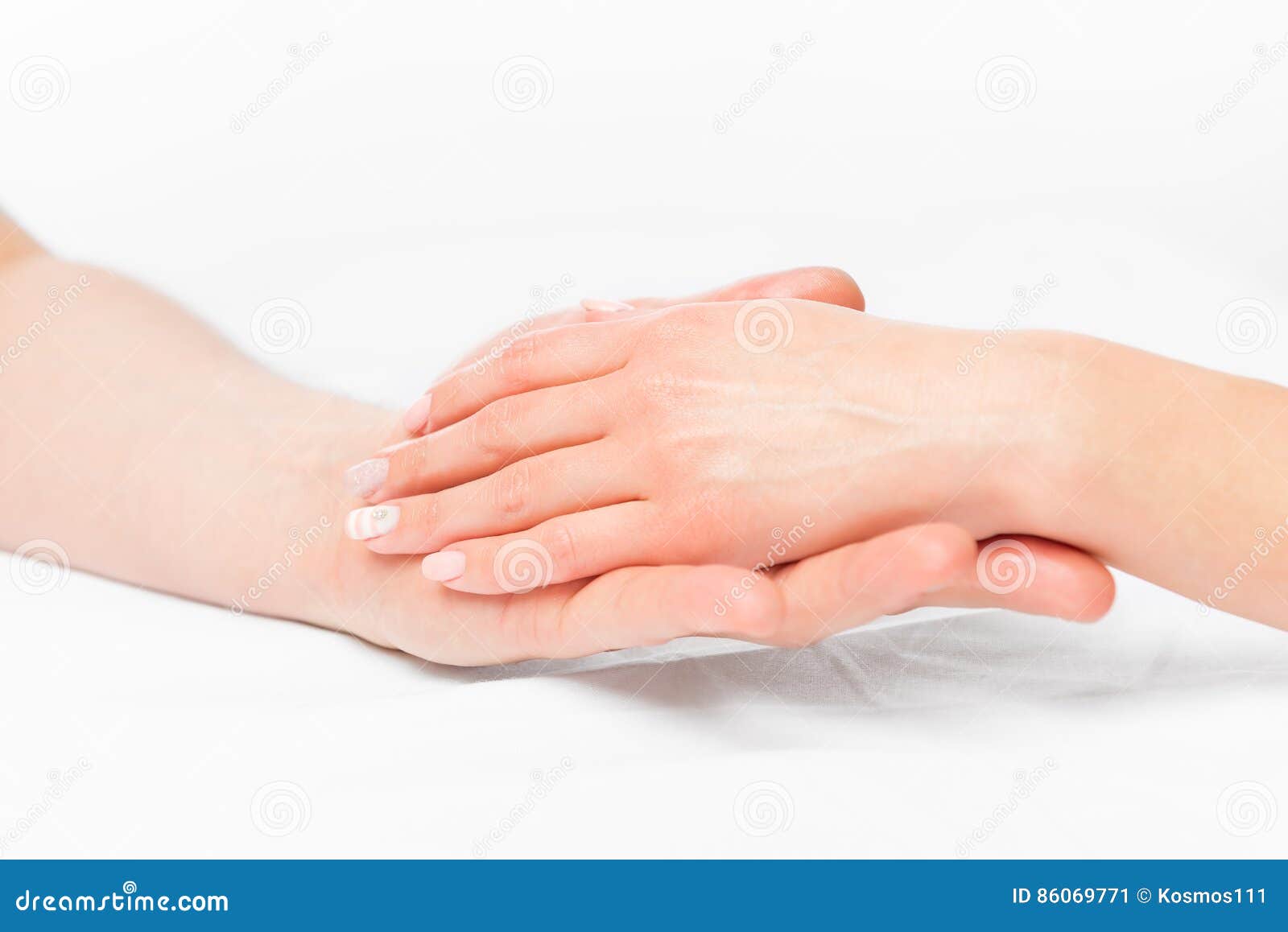 Professional Hand Massage in Salon Stock Image Image of health