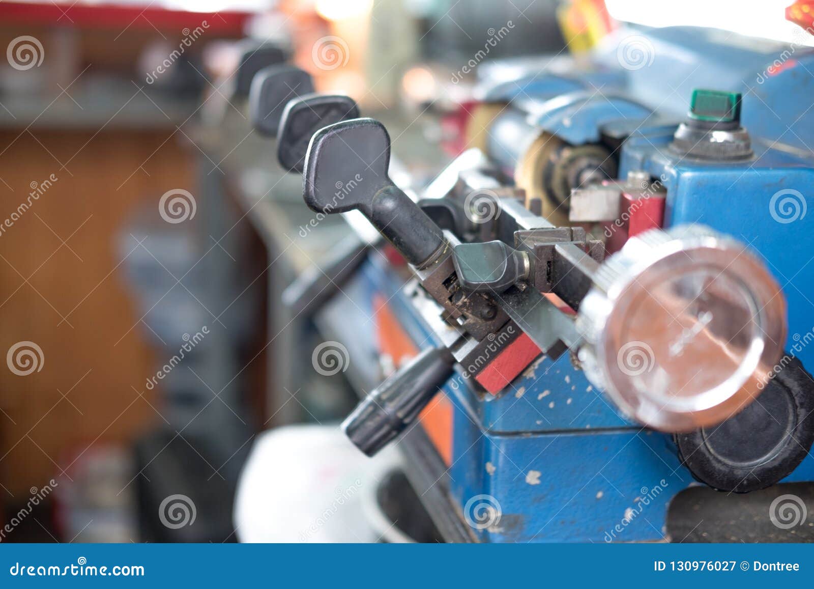 Professional Machine of Makes Key Copy Stock Image Image of duplicate