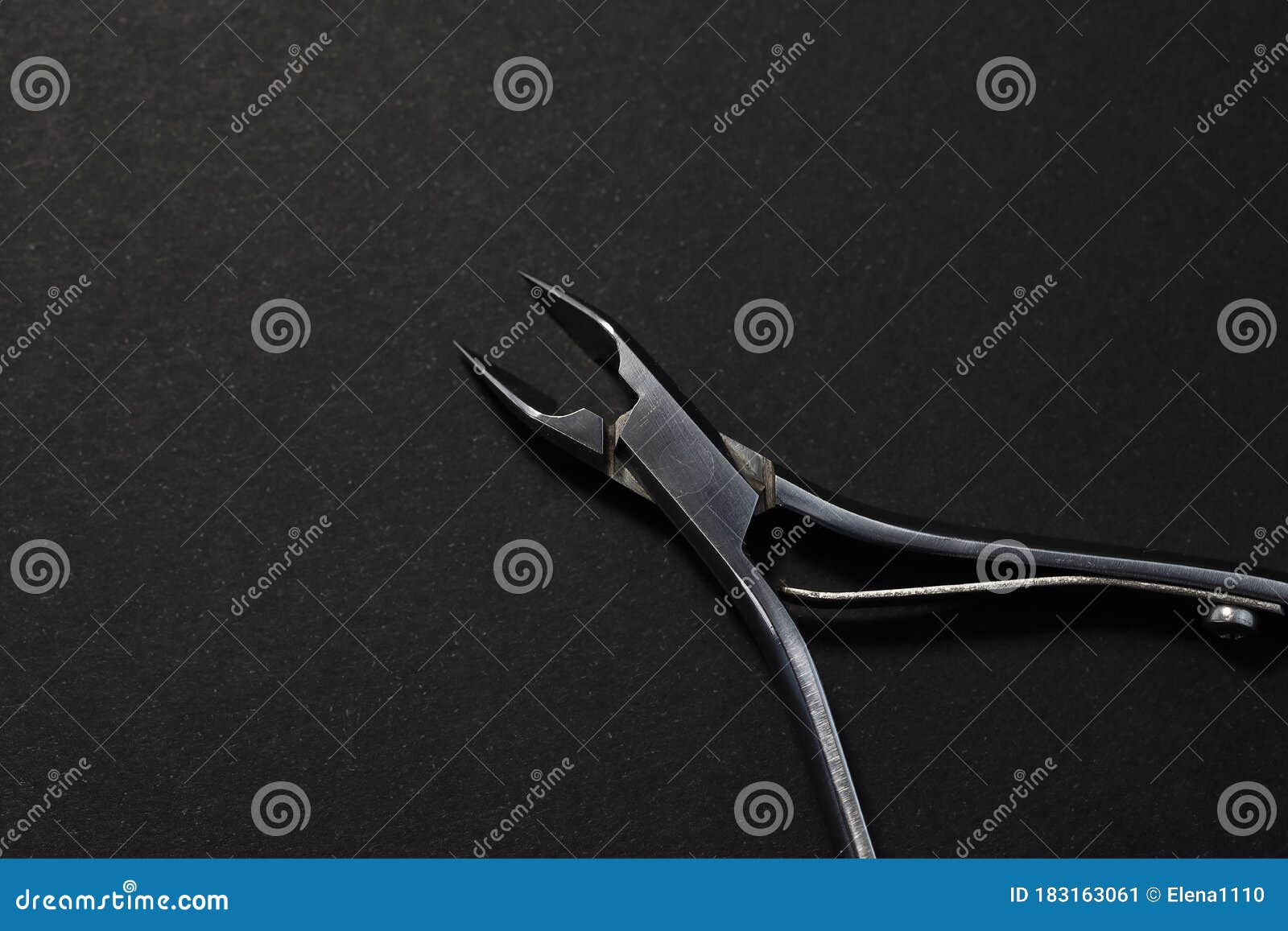 Professional Manicure Tool, Closeup of Nail Care Tools. the Concept of