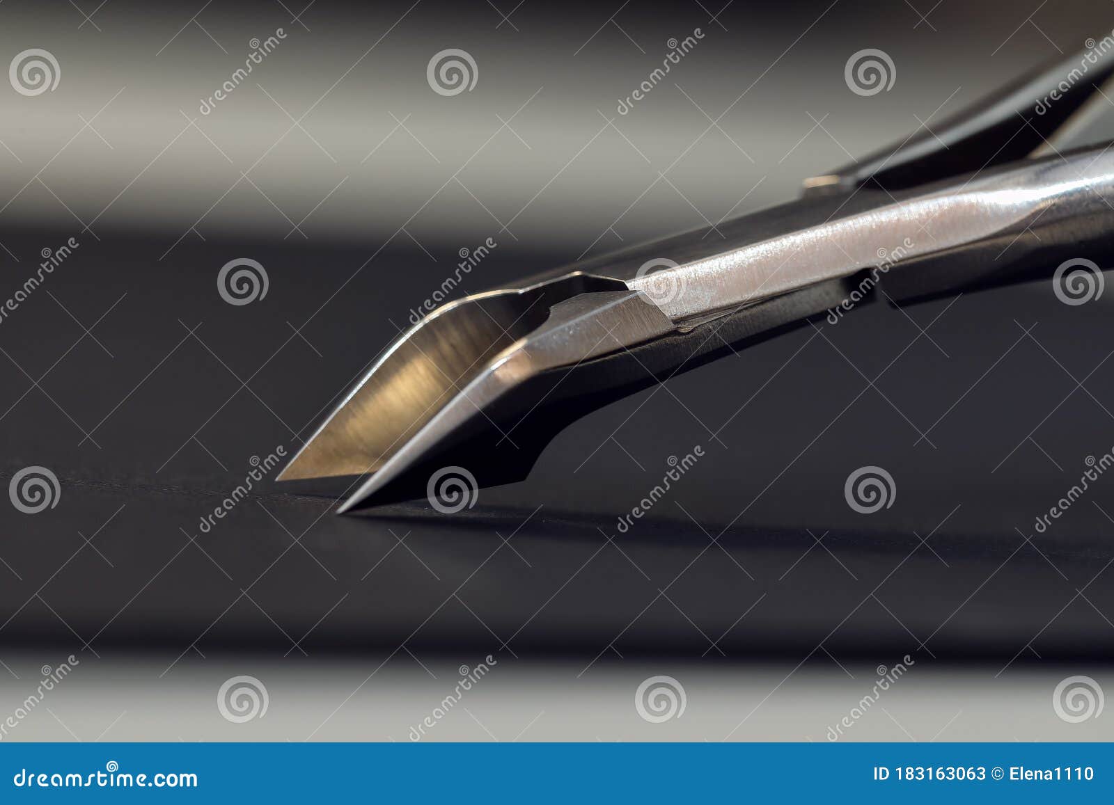 Professional Manicure Tool, Closeup of Nail Care Tools. the Concept of
