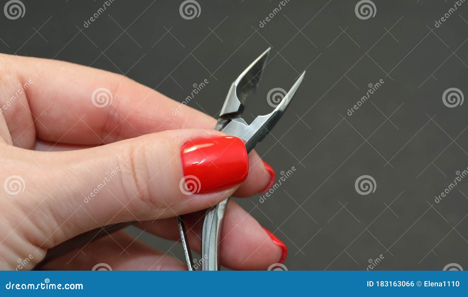 Professional Manicure Tool, Closeup of Nail Care Tools. the Concept of