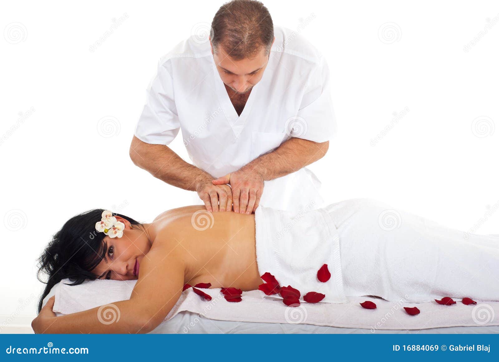Professionally woman who gives massages How To
