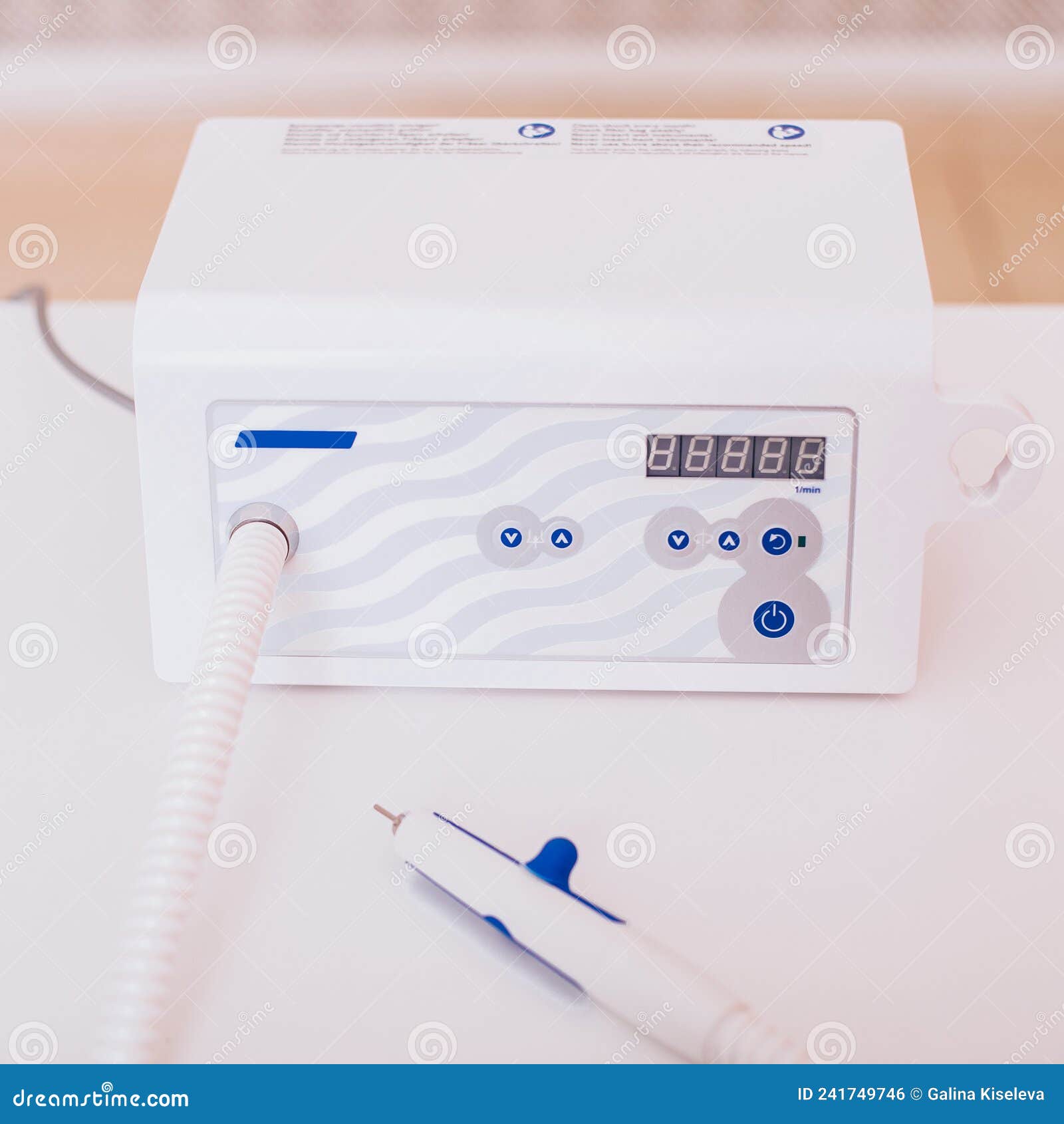 Professional Pedicure Equipment for Feet and Nails Care Stock Photo