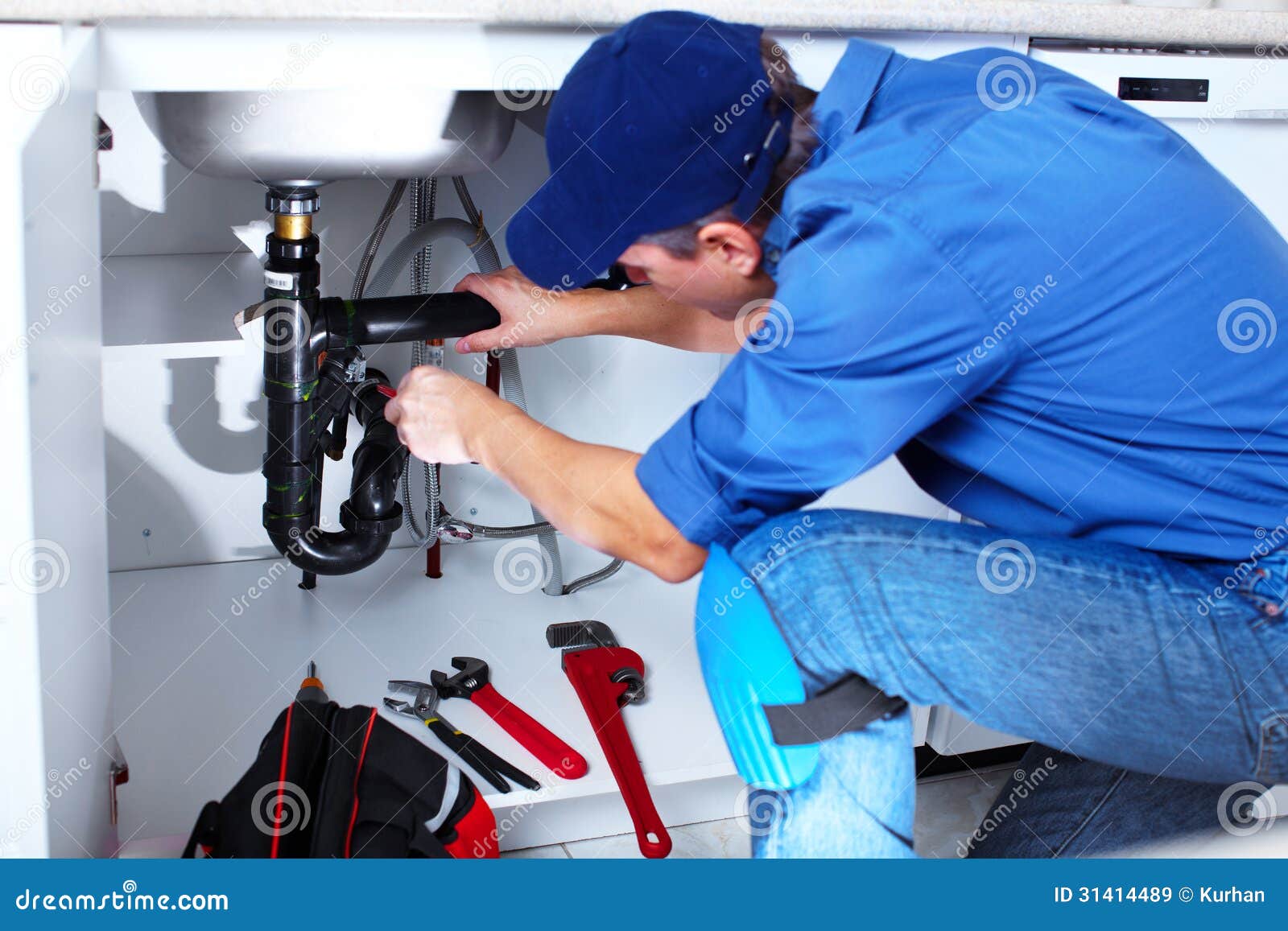 professional plumber.
