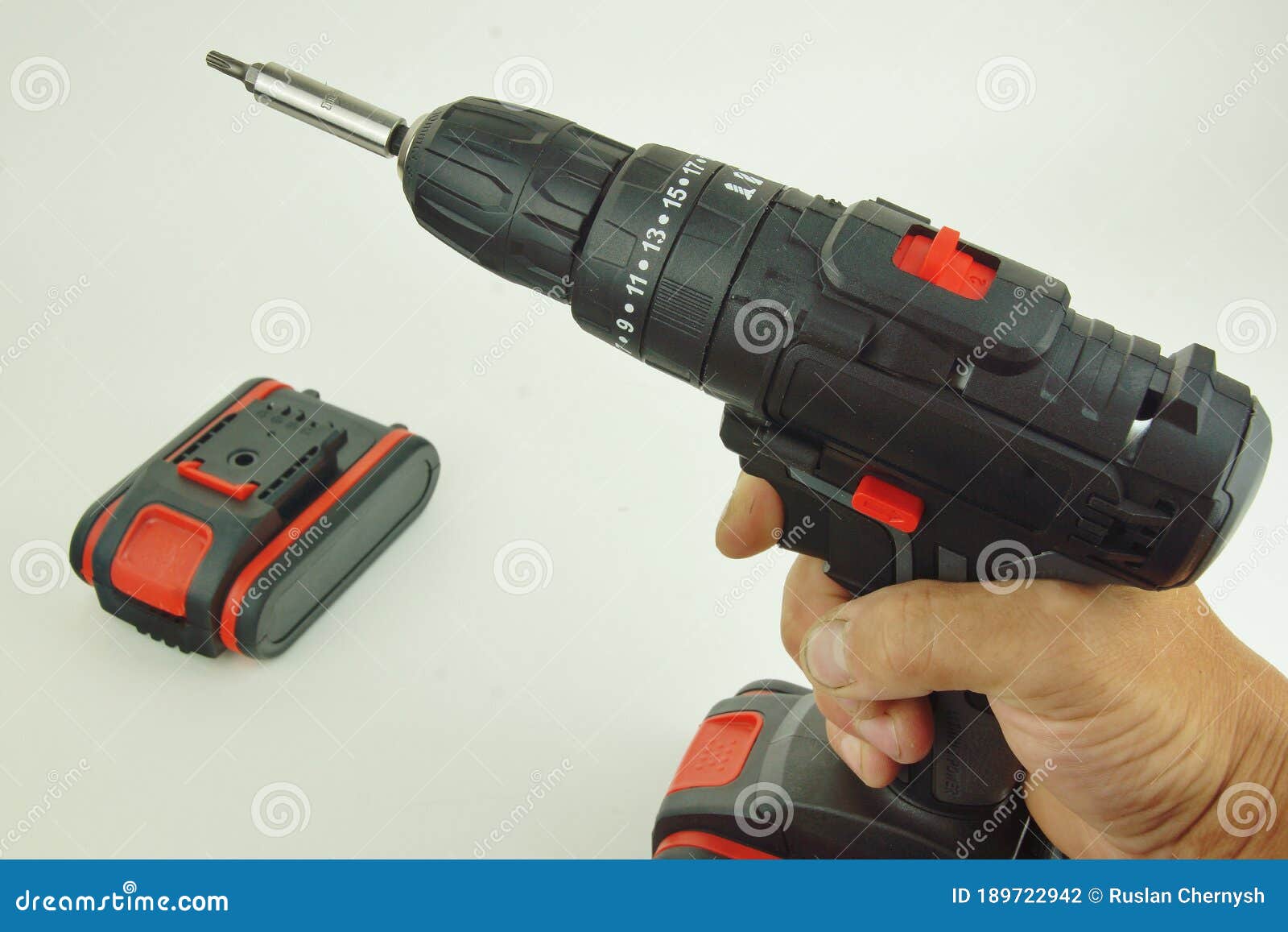 Professional Power Tools for Furniture Assembly Stock Photo Image of