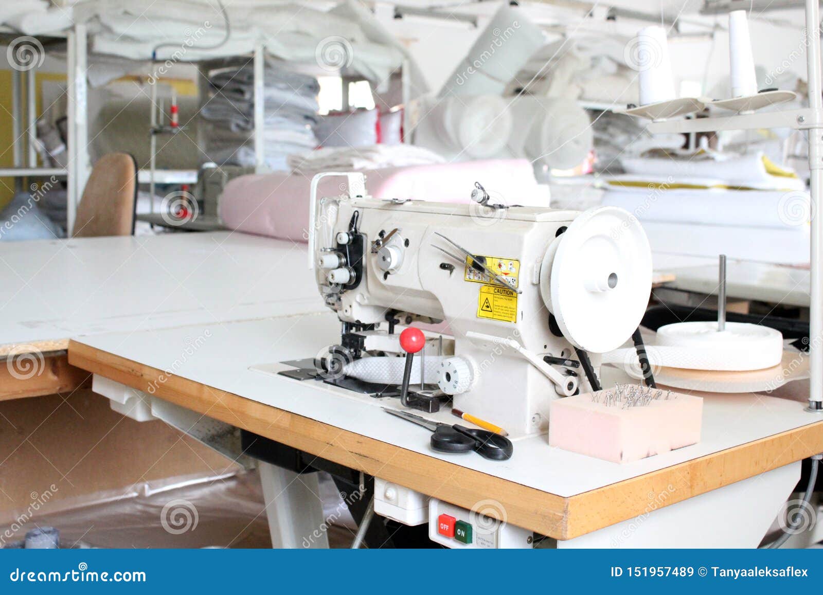 Professional Sewing Machine Overlock in the Equipment for