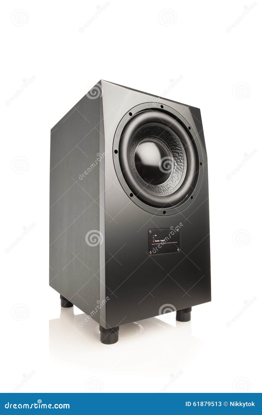 Professional Studio Subwoofer Speaker Stock Image Image of range