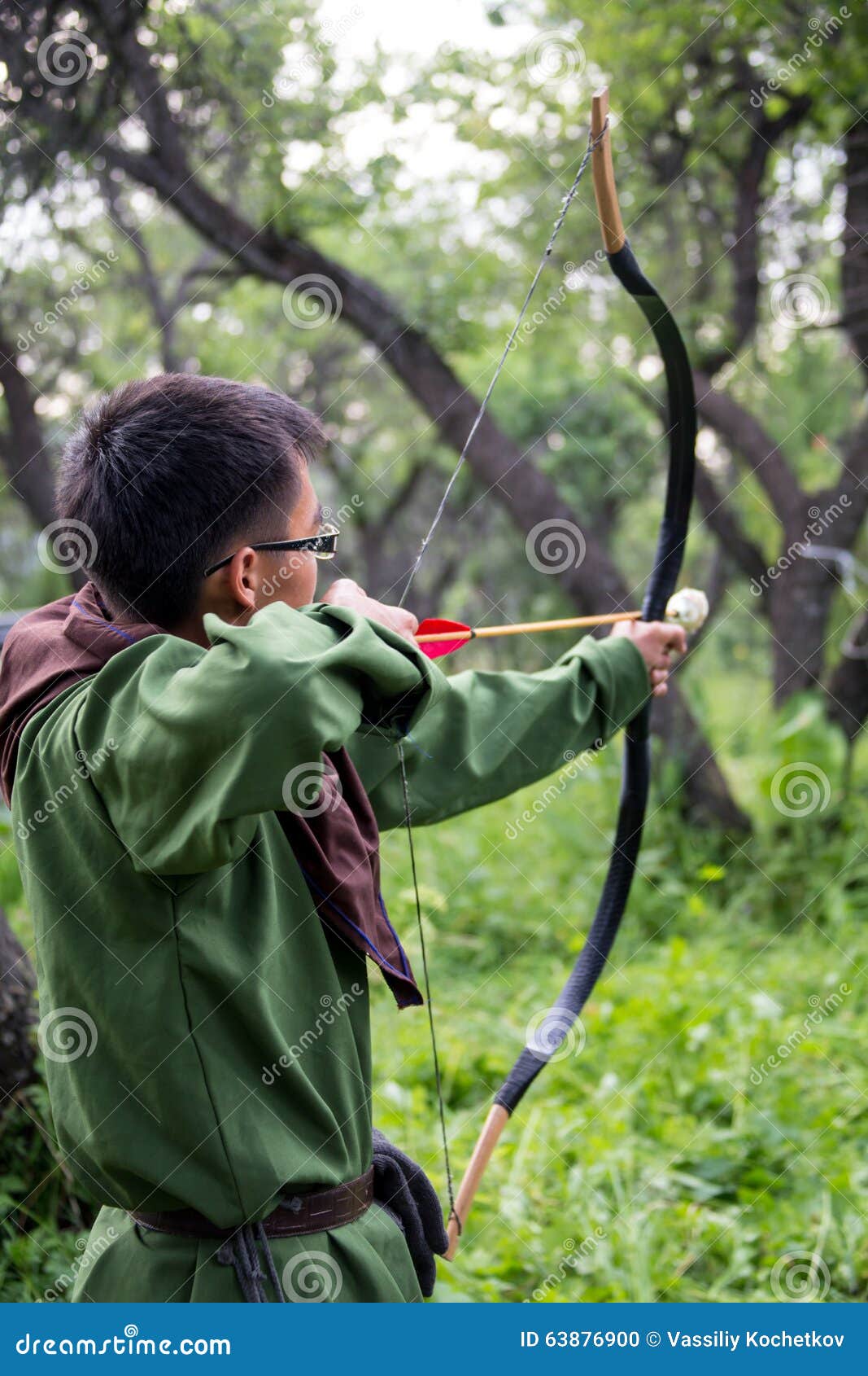 Professional Target Archery, Hunting in the Forest Stock Photo Image of elegant, magic 63876900