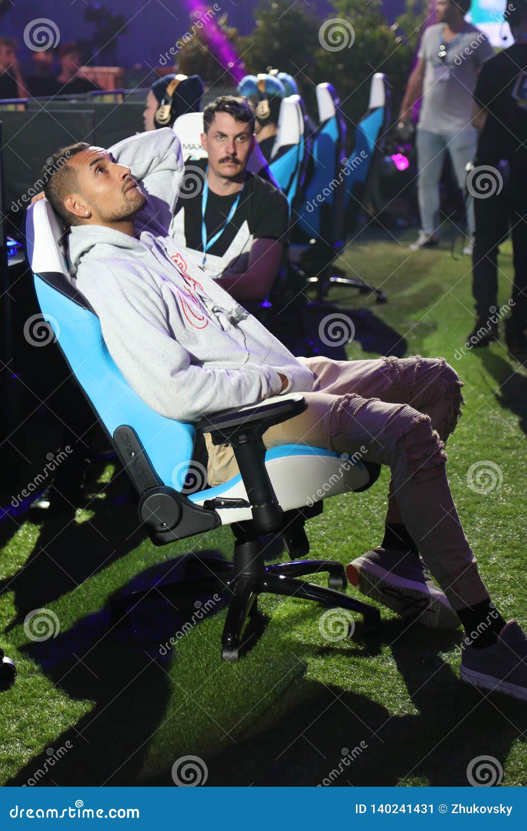 gys liner give Professional Tennis Player Nick Kyrgios Joints Hundreds Fortnite Gamers To  Compete during Fortnite Summer Smash at Australian Open Editorial Photo -  Image of fortnite, lifestyle: 140241431