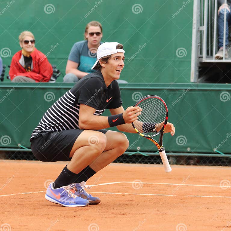 Professional Tennis Player Thanasi Kokkinakis of Australia during