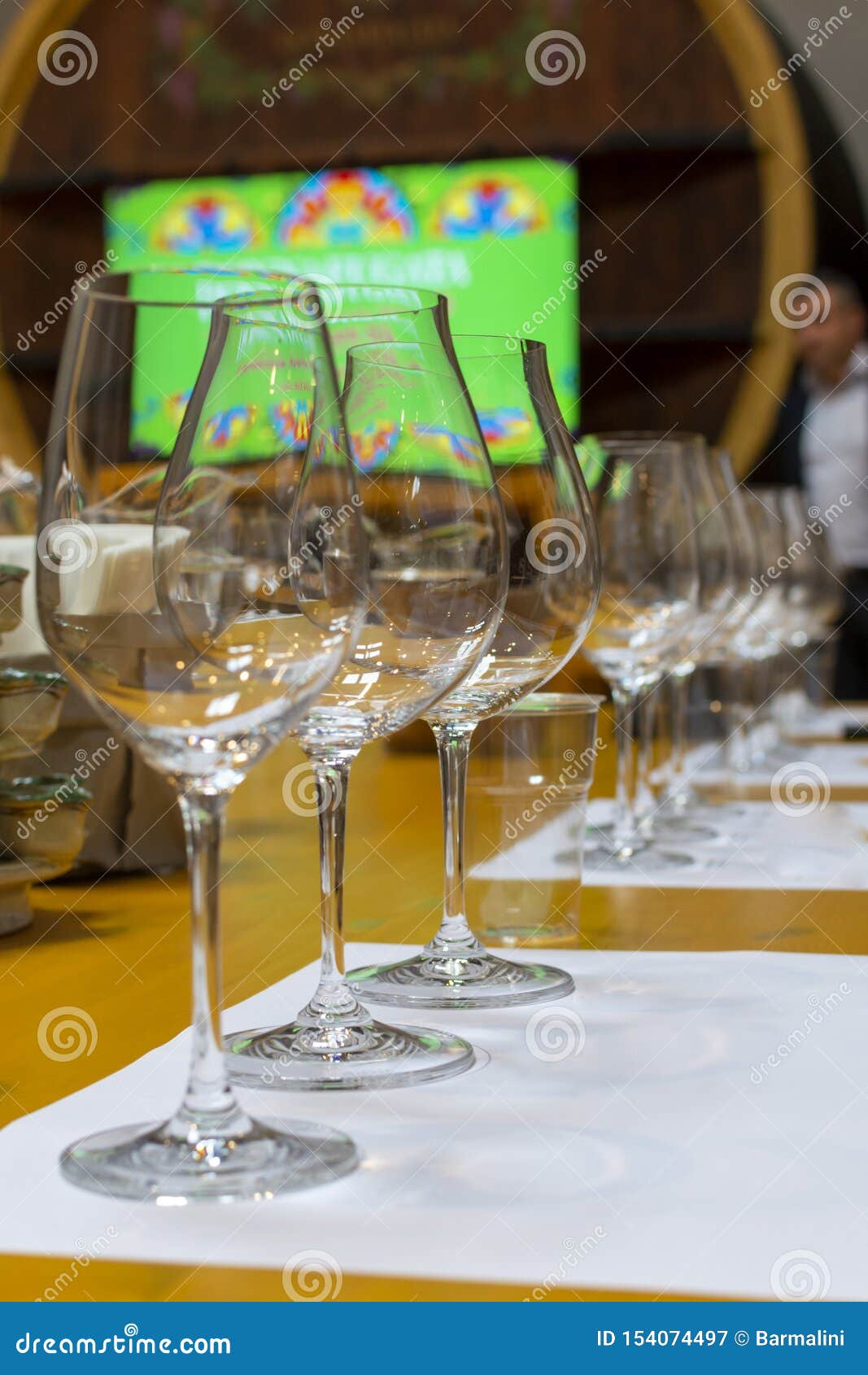 Professional Wine Tasting, Sommelier Course, Clean Empty Wine Glasses