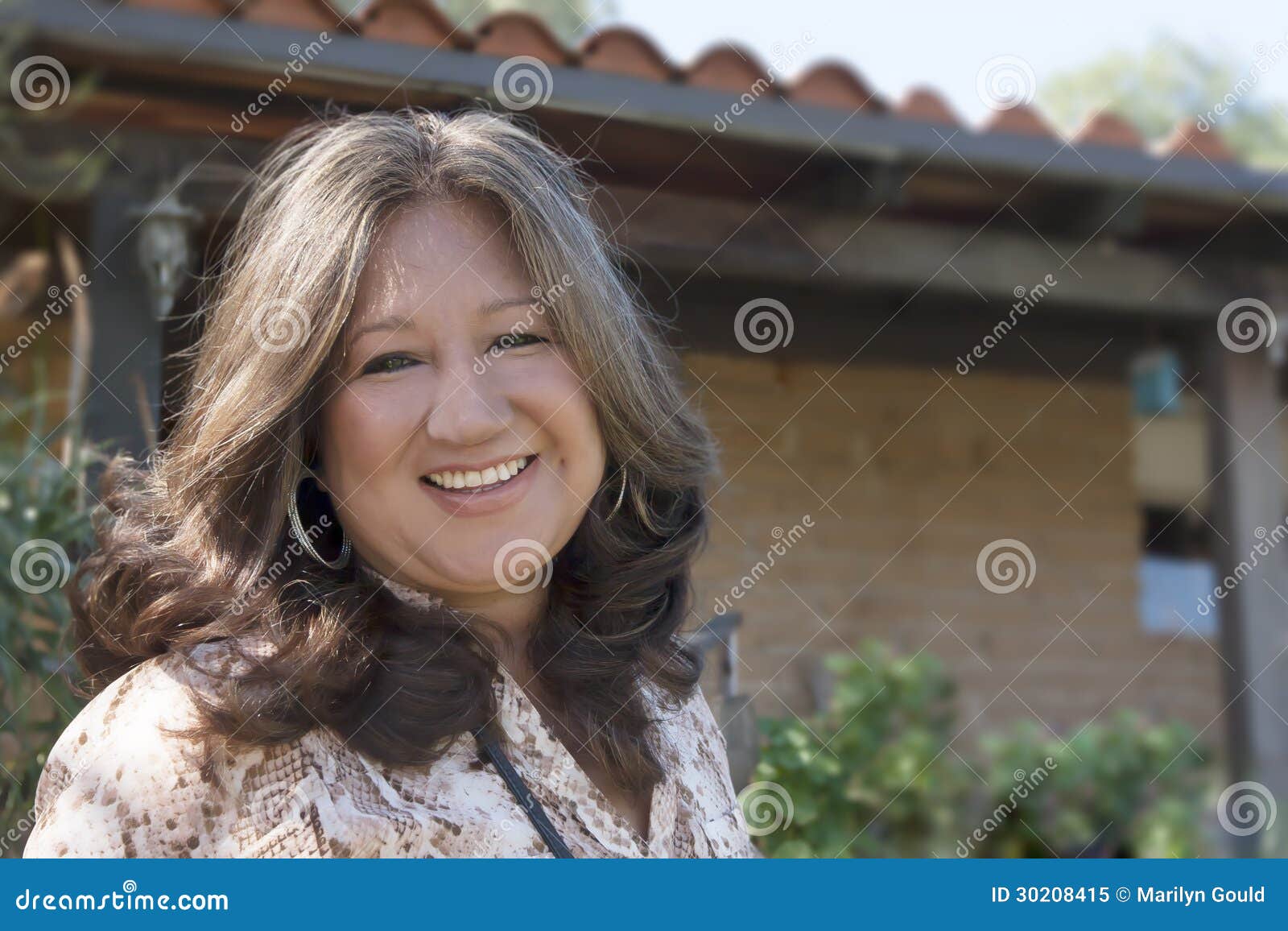 senior hispanic woman