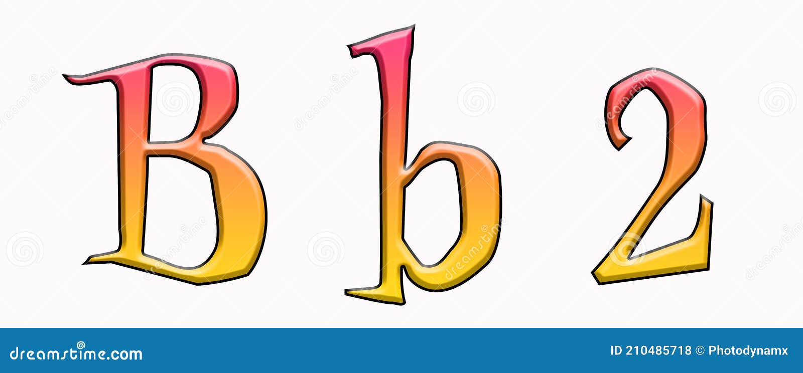 Professor Minty Font Fonts Gradient Sans Serif Alphabet Letters