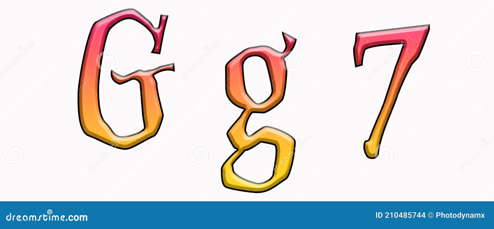 Professor Minty Font Fonts Gradient Sans Serif Alphabet Letters