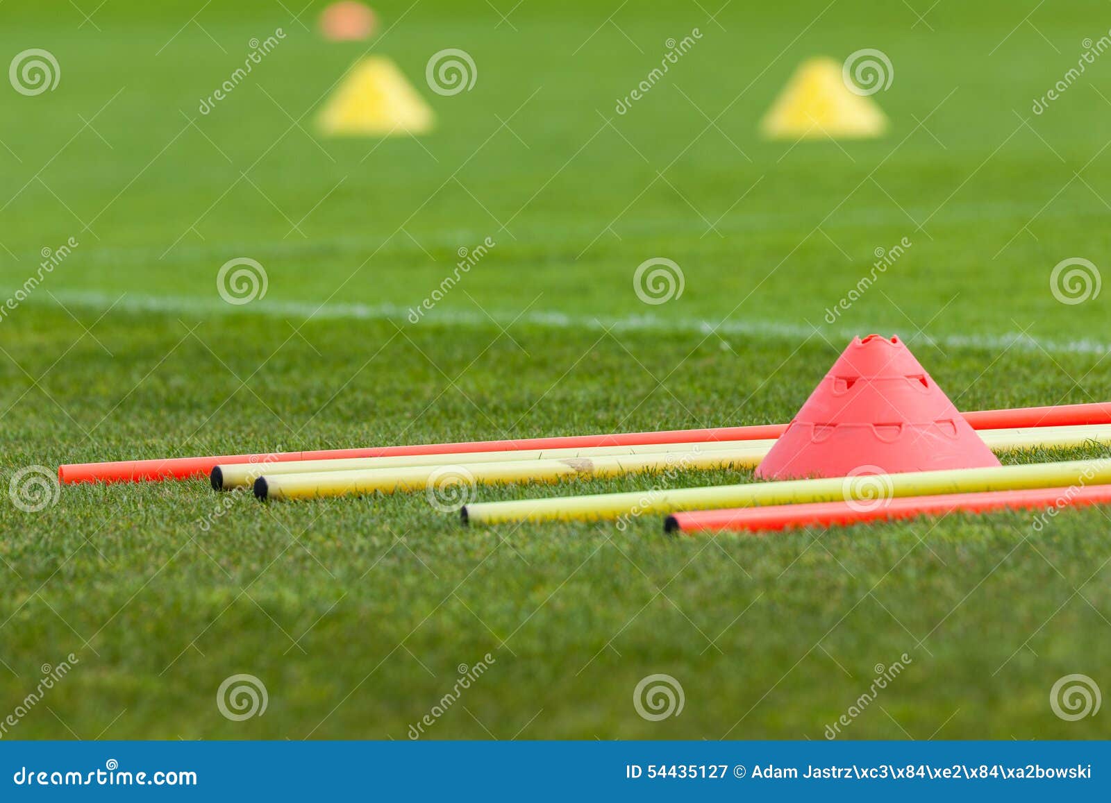 Football Training Camp For Children Boys. Young Soccer Coach Explaining
