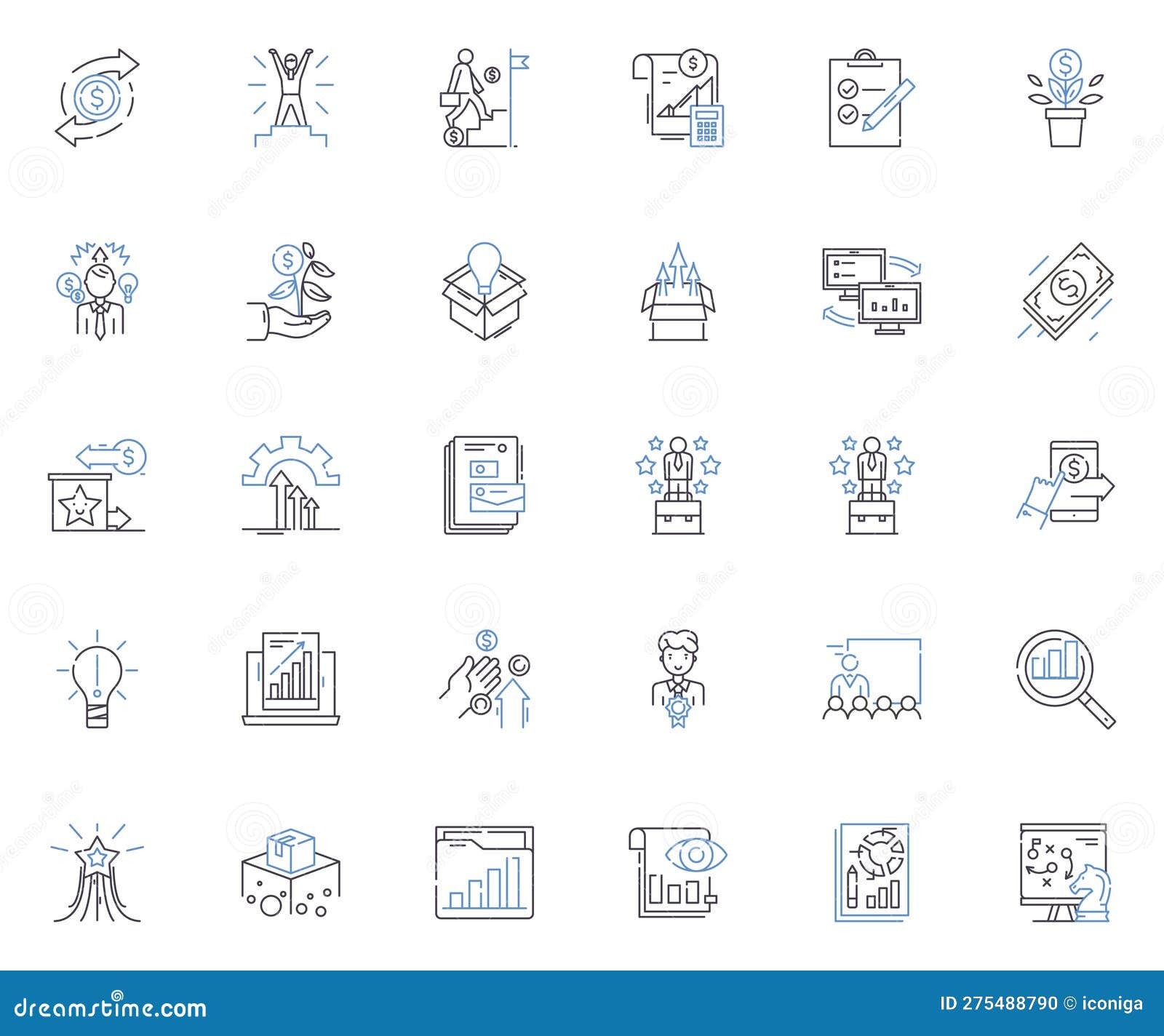 proficiency line icons collection. mastery, expertise, skill, competence, aptitude, adeptness, fluency  and linear