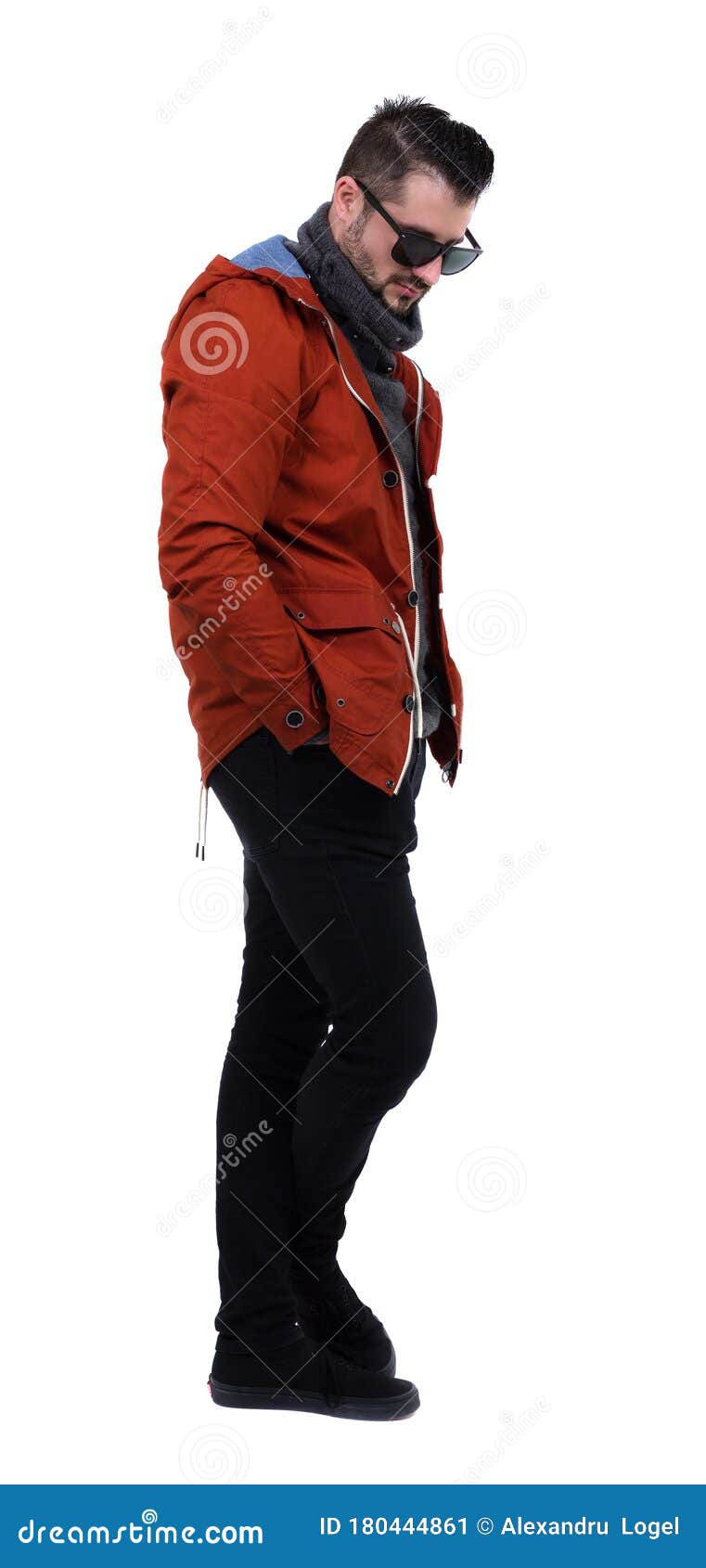 Profile of Handsome Guy with Sunglasses Stock Image Image of handsome