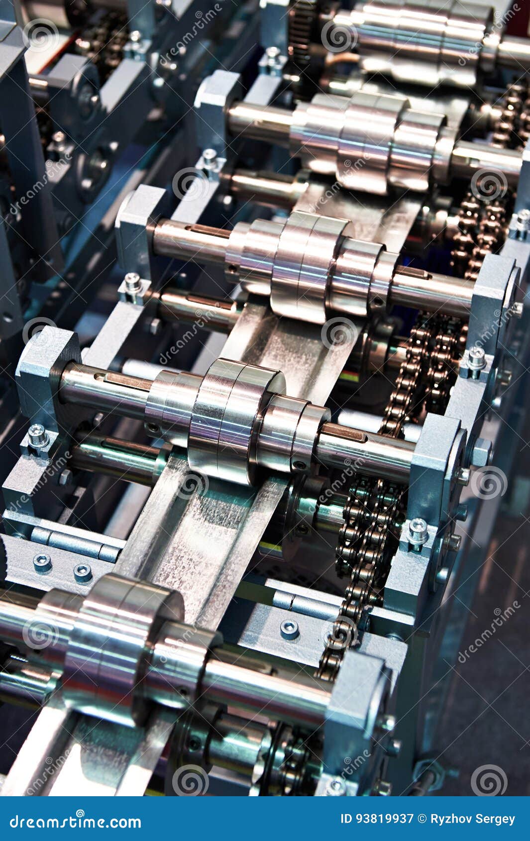 Profiling machine stock image. Image of equipment, line 93819937