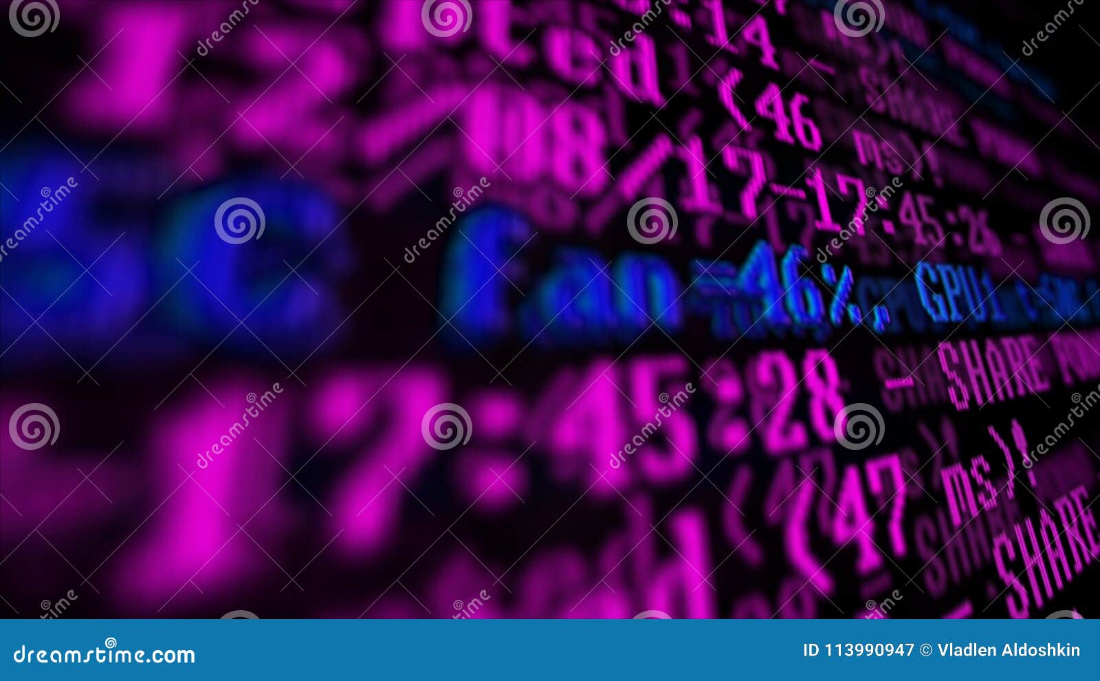 Programa Do Processo De Cryptocurrency Da Mineração No PC Da Exposição