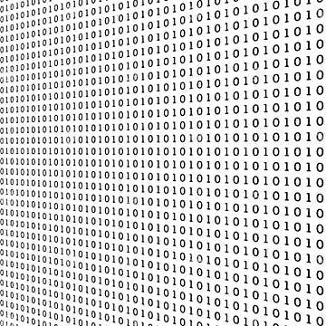 Programing Pattern 1010 Numbers, Vector Illustration Stock Vector ...