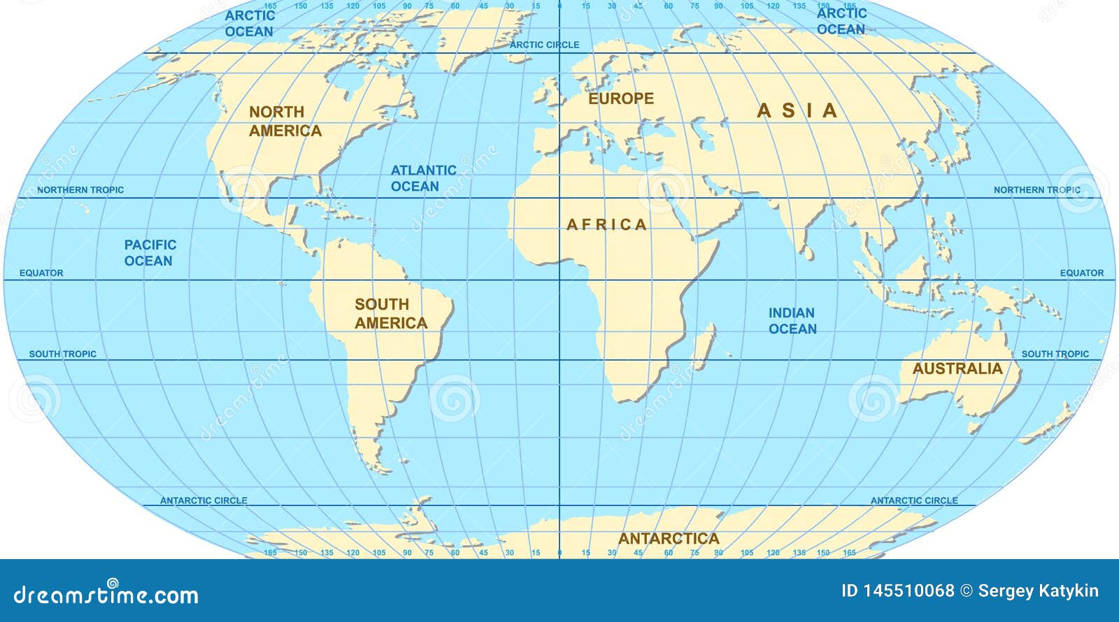 World s oceans. Карта мирового океана. Map of Oceans and Seas. World Map with Seas and Oceans.